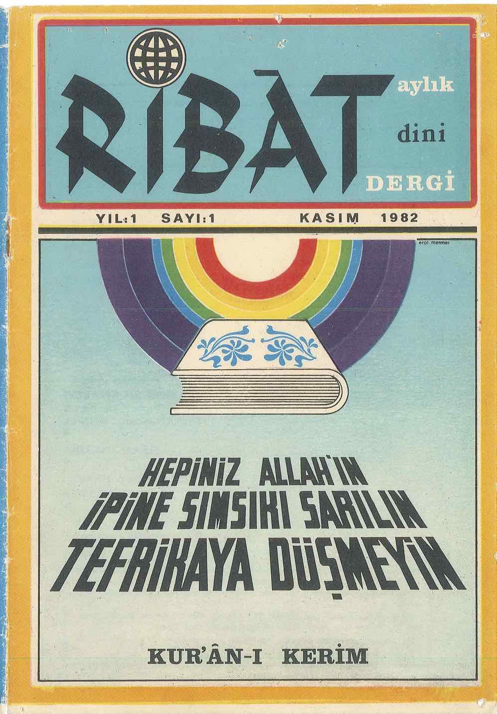 1. Sayı Kapağı