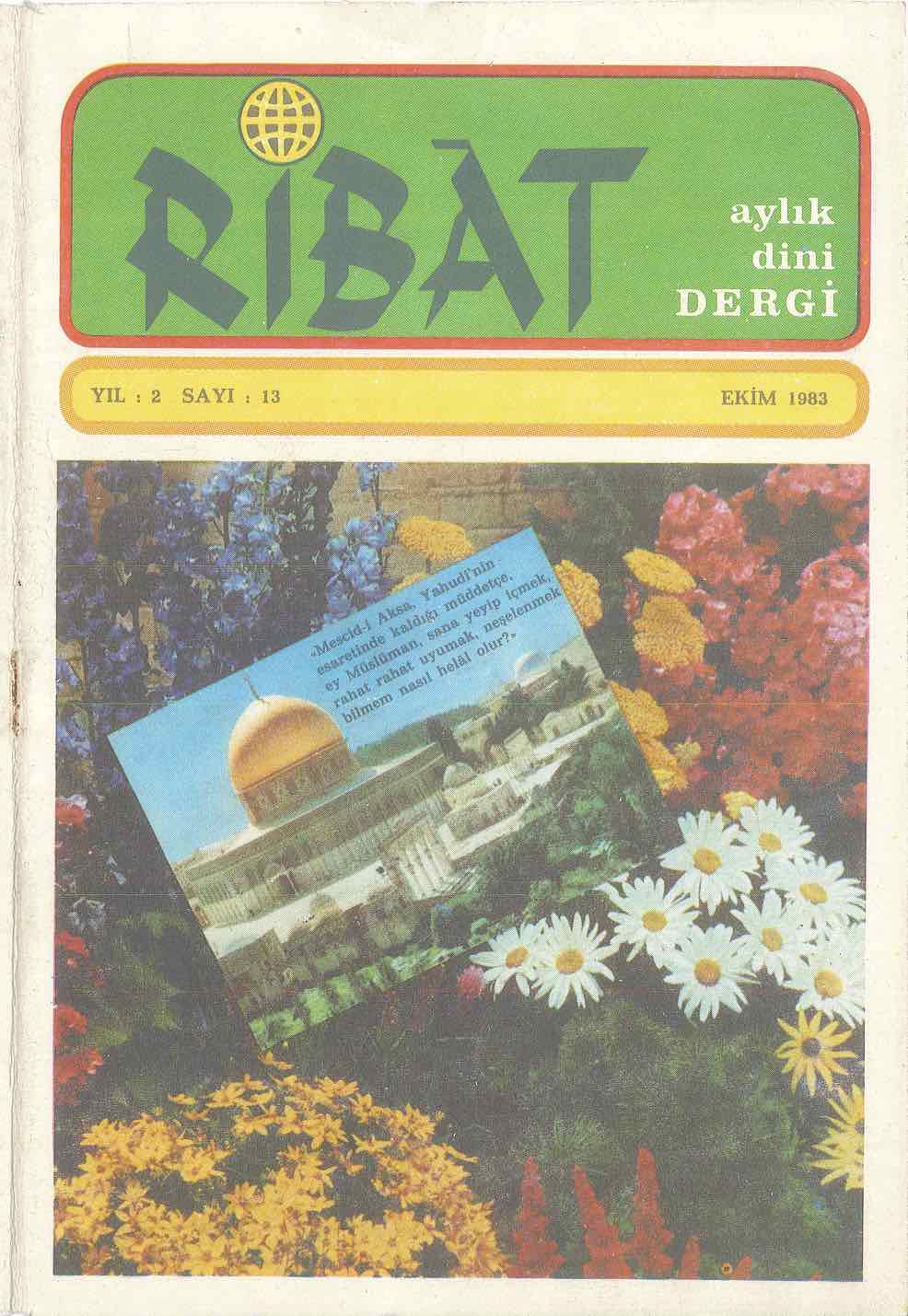13. Sayı Kapağı