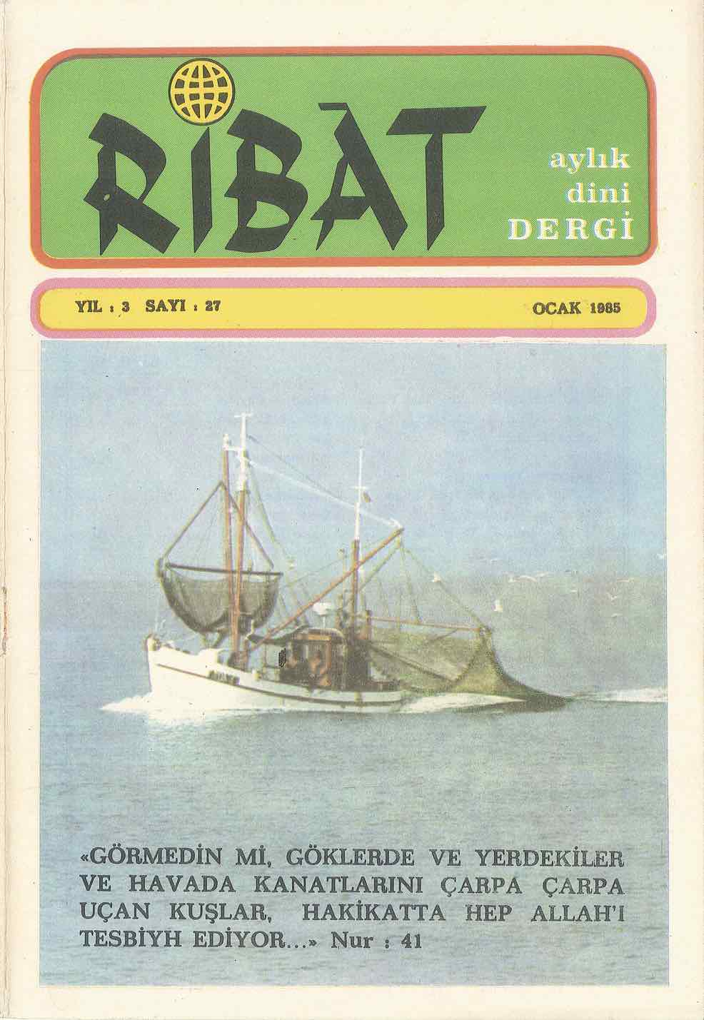 27. Sayı Kapağı