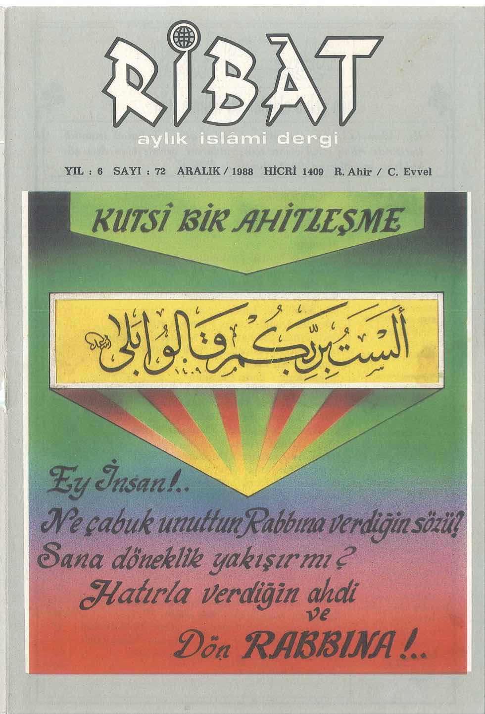 72. Sayı Kapağı