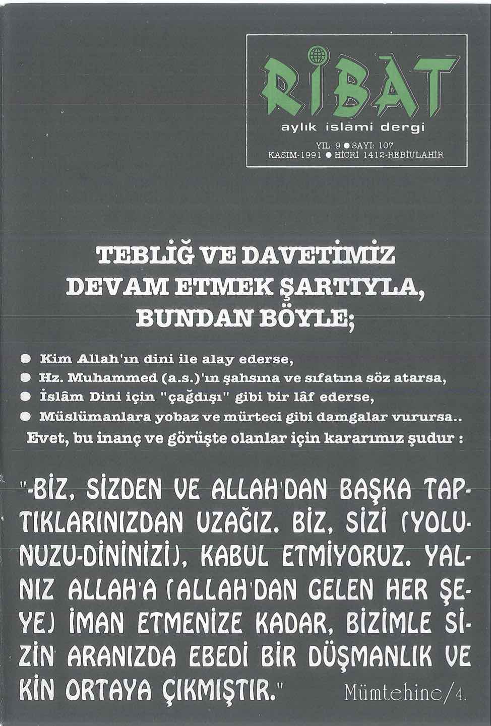 107. Sayı Kapağı