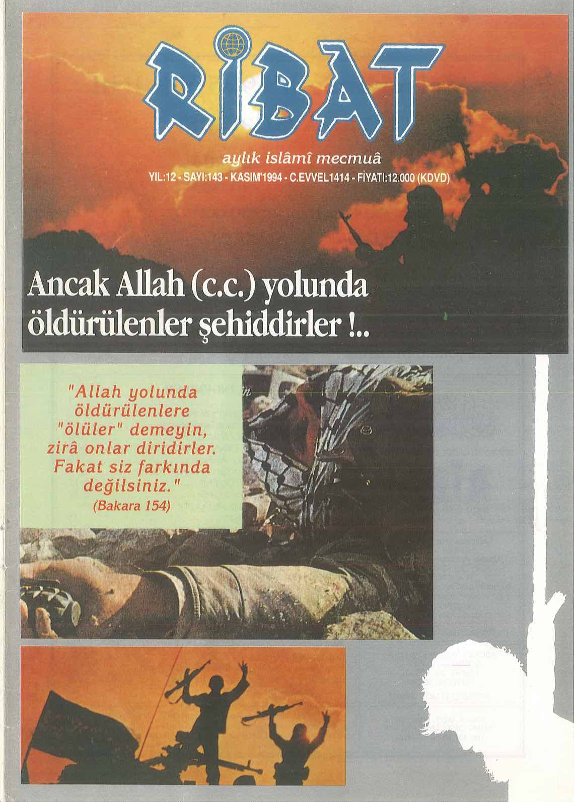 143. Sayı Kapağı