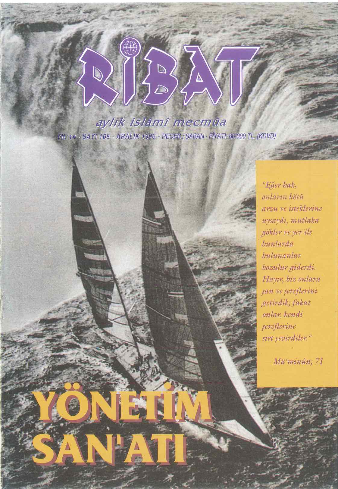 168. Sayı Kapağı