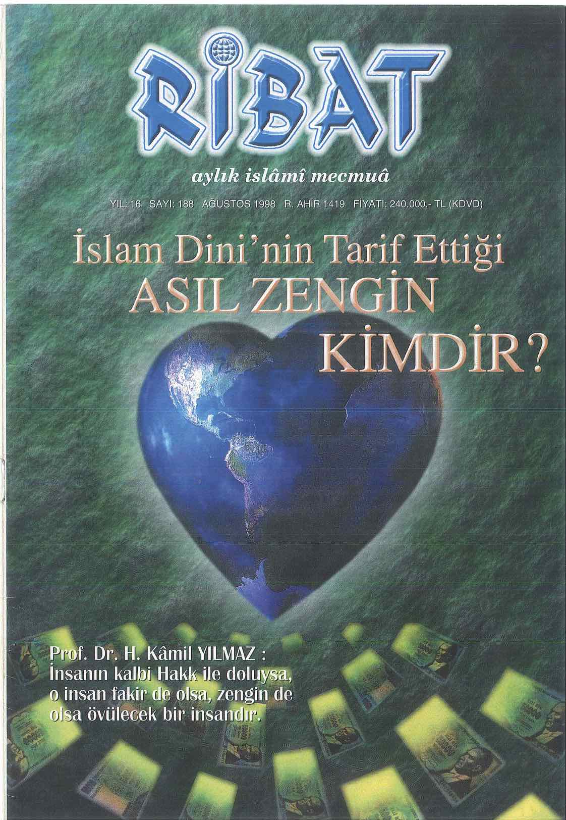 188. Sayı Kapağı