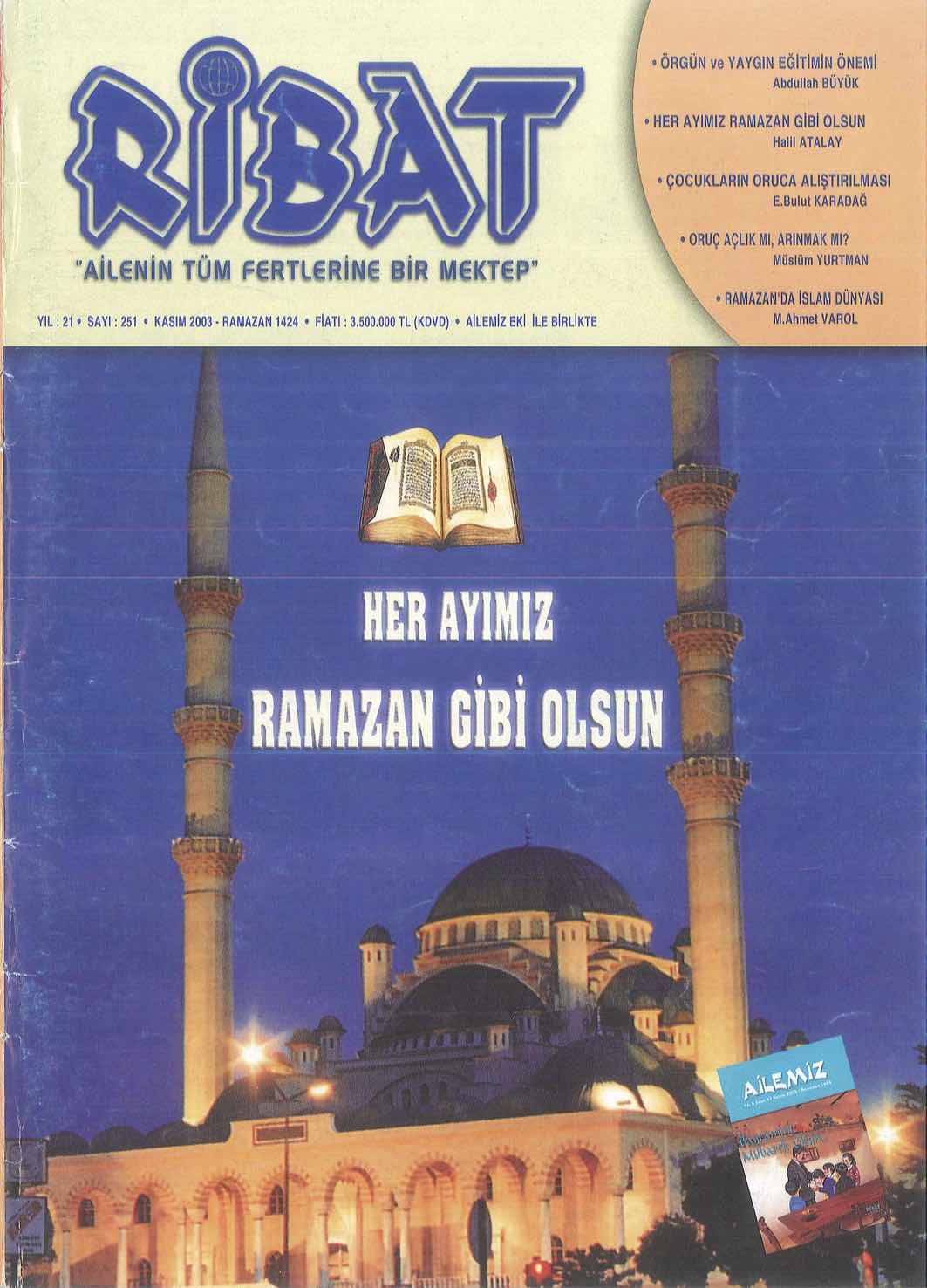 251. Sayı Kapağı