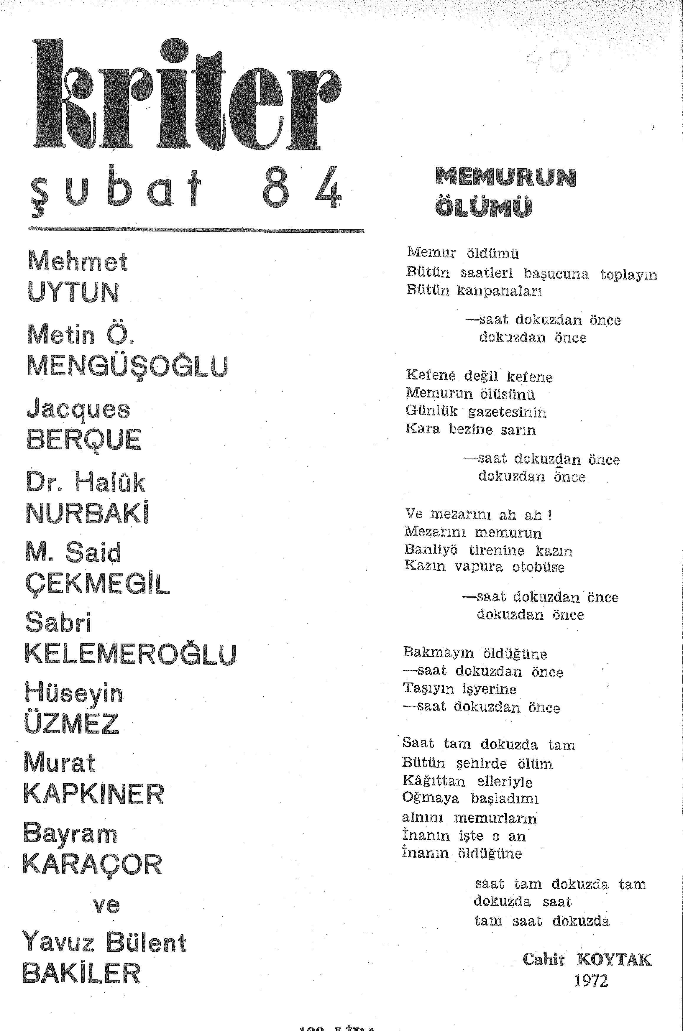 4. Cilt 40. Sayı Kapağı