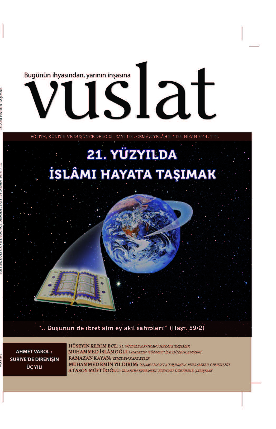 154. Sayı Kapağı