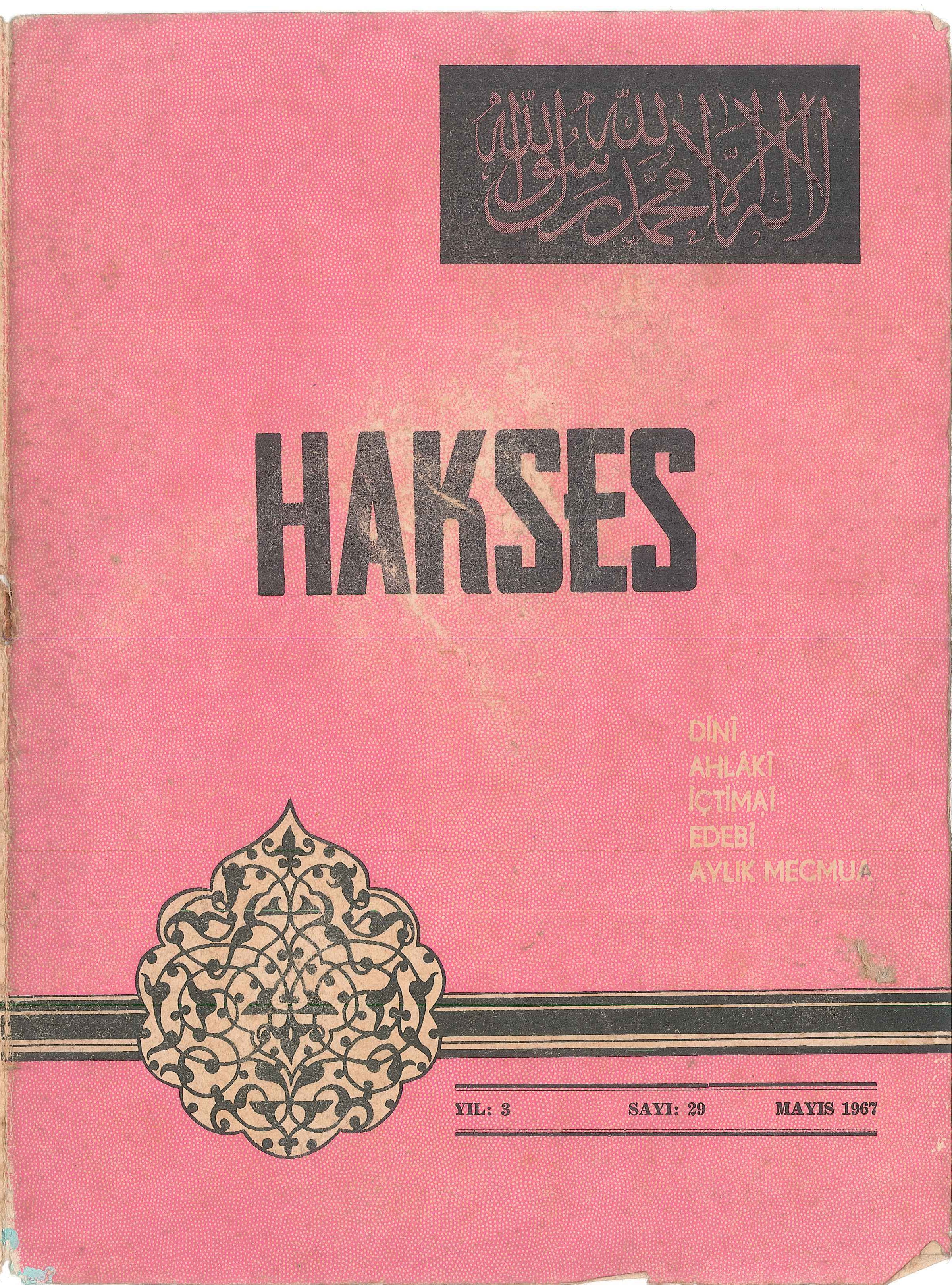 29. Sayı Kapağı