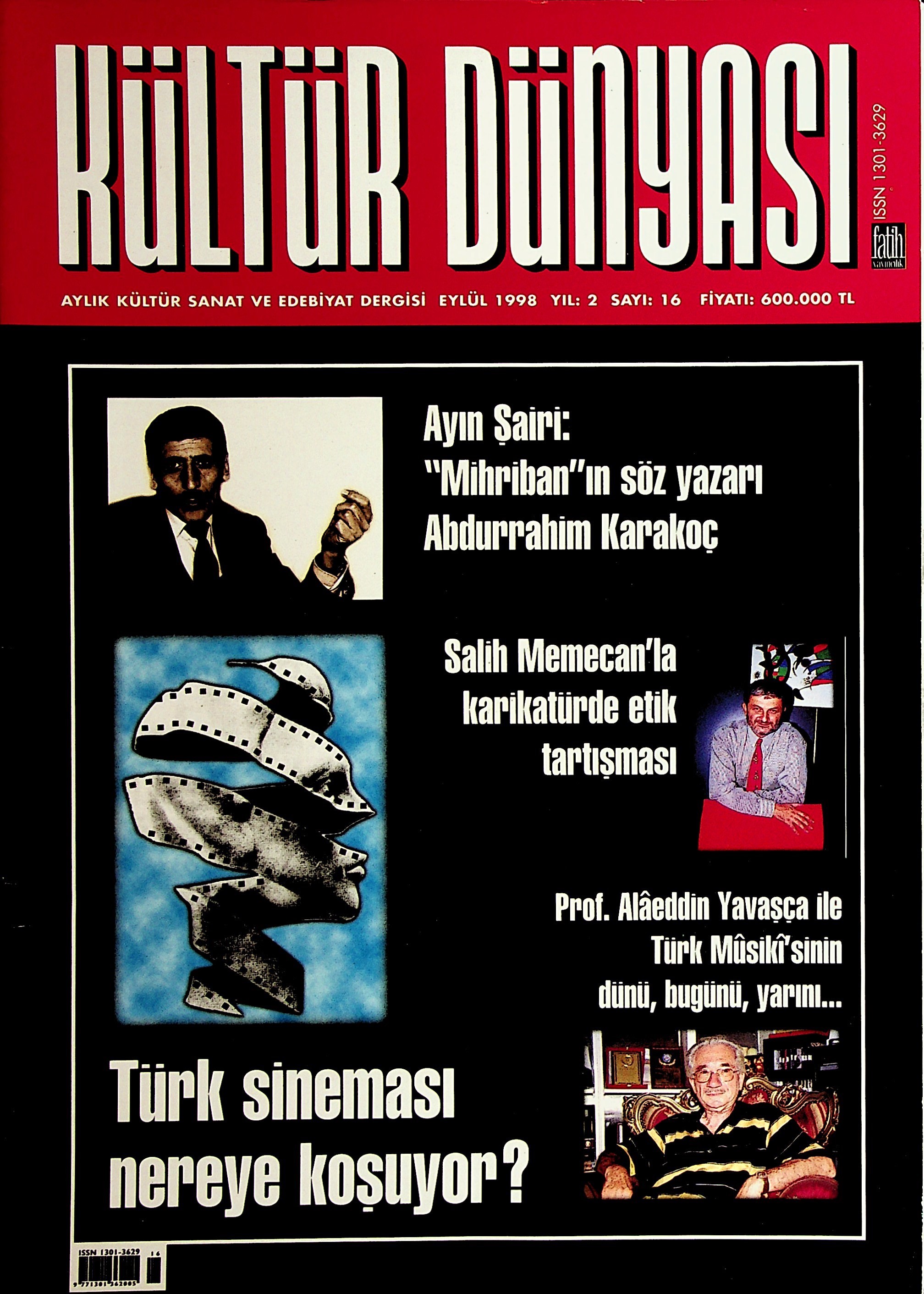 16. Sayı Kapağı