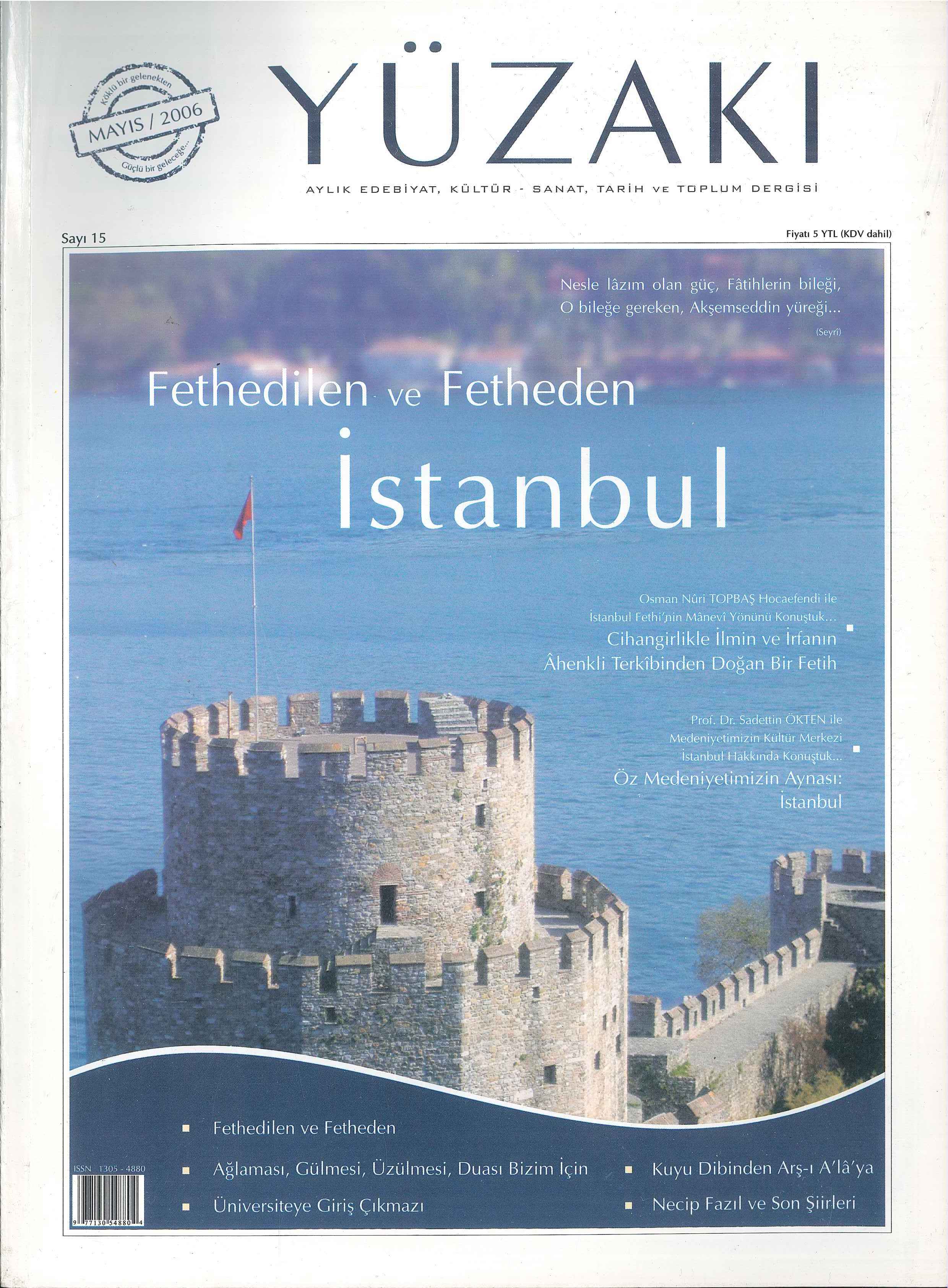 15. Sayı Kapağı