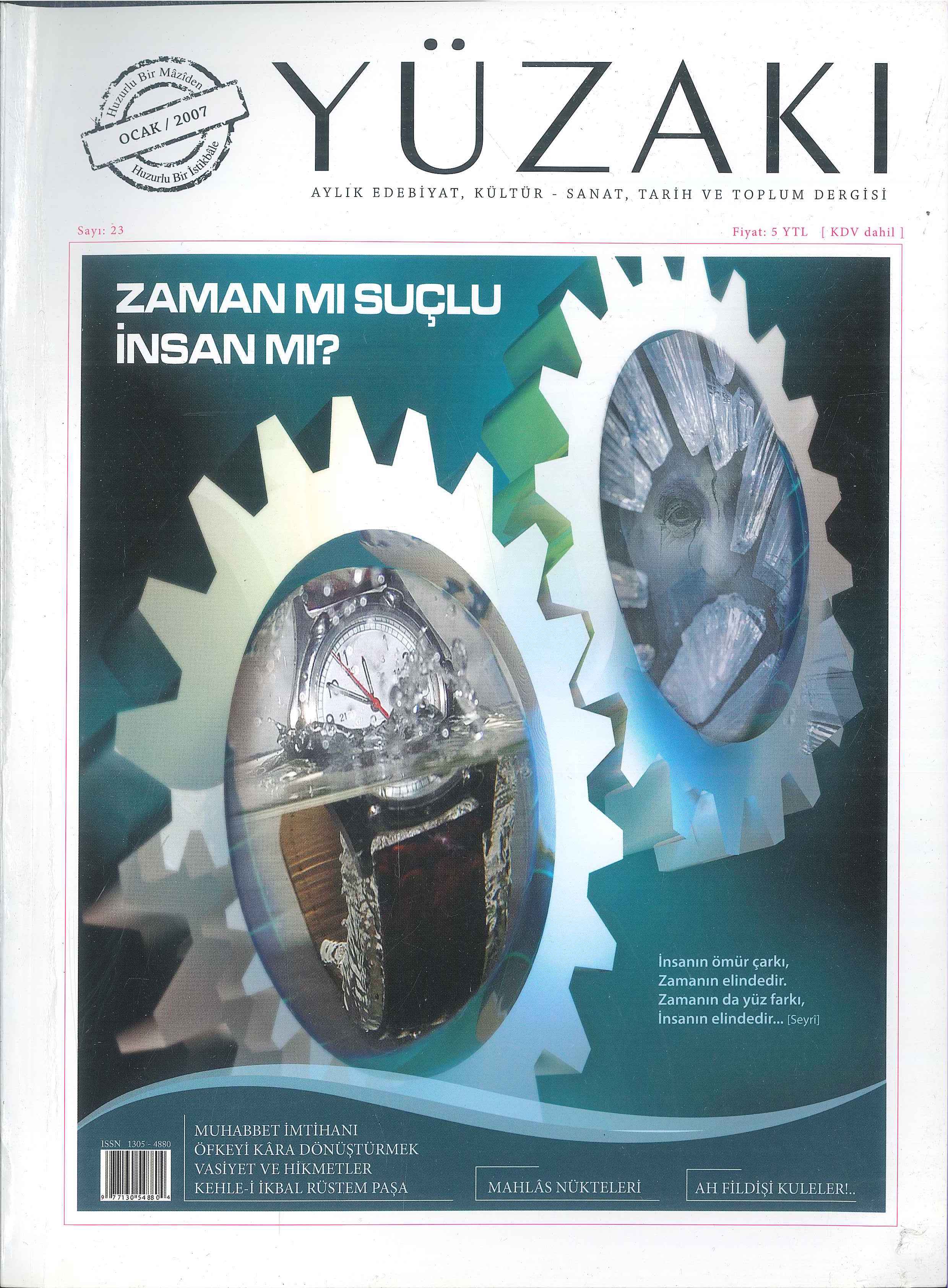 23. Sayı Kapağı