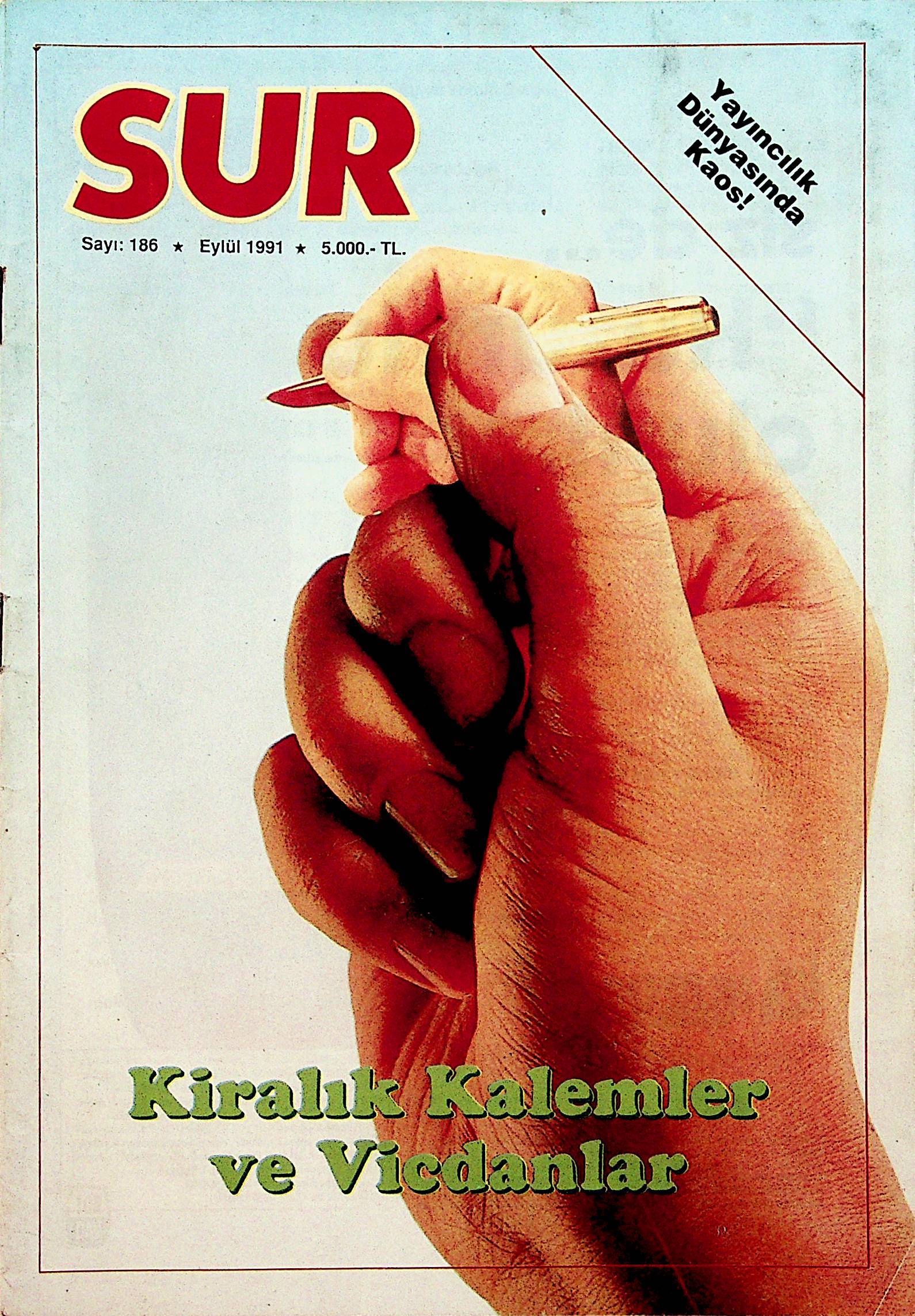 186. Sayı Kapağı