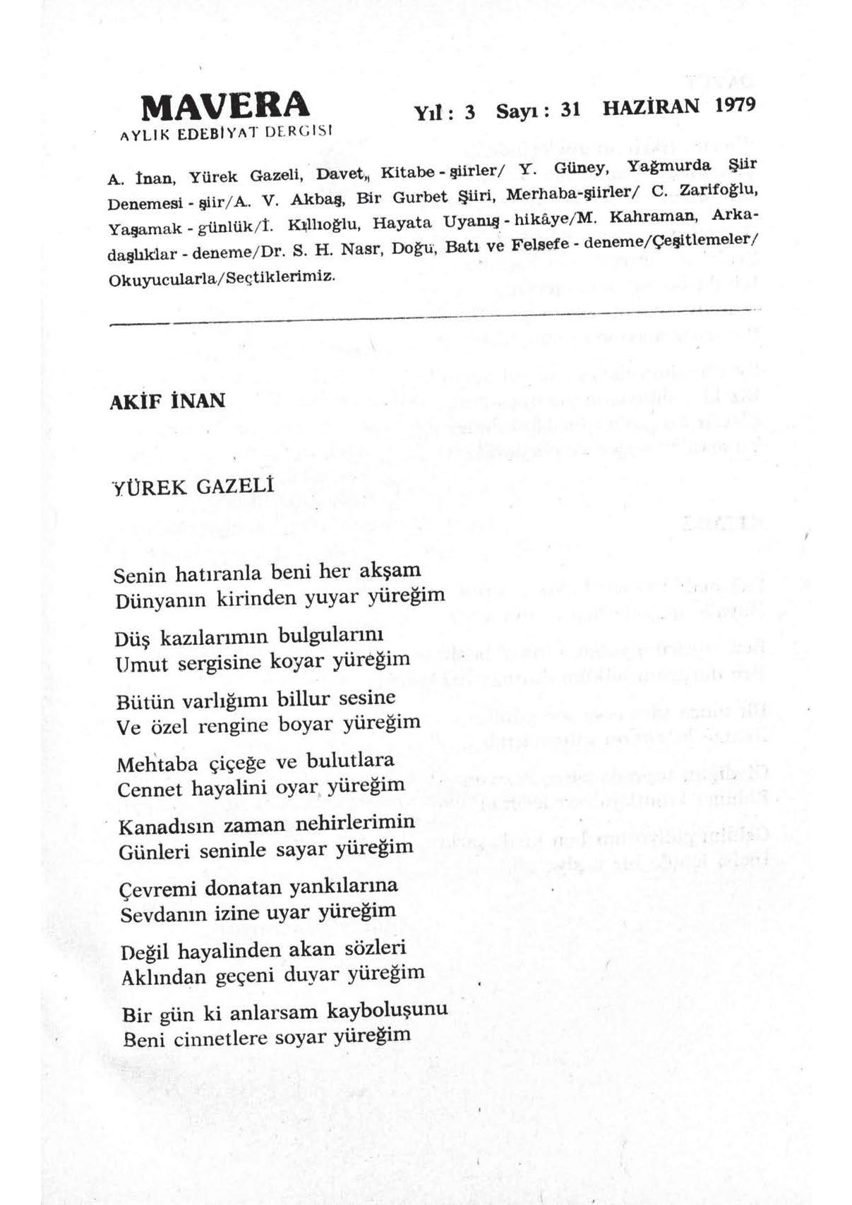 3. Cilt 31. Sayı Kapağı