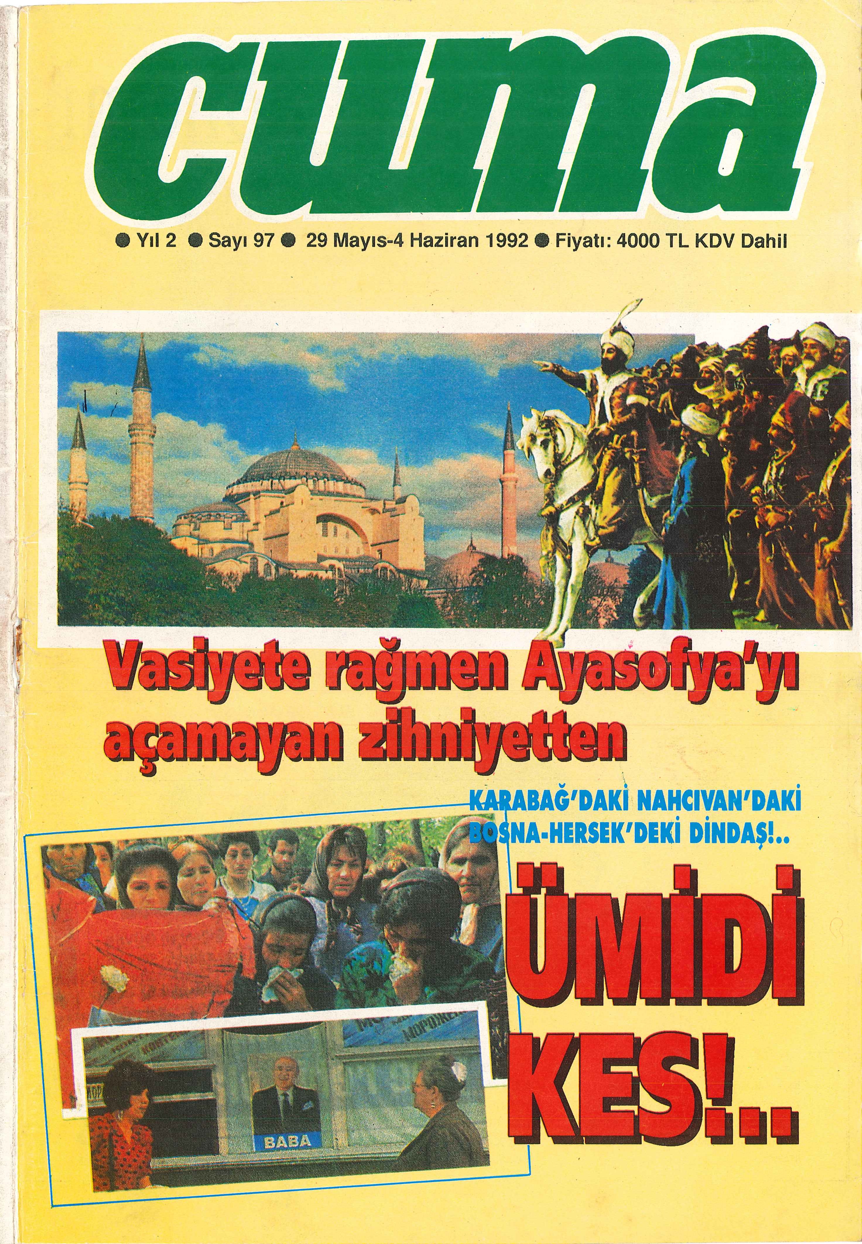 1. Cilt 97. Sayı Kapağı