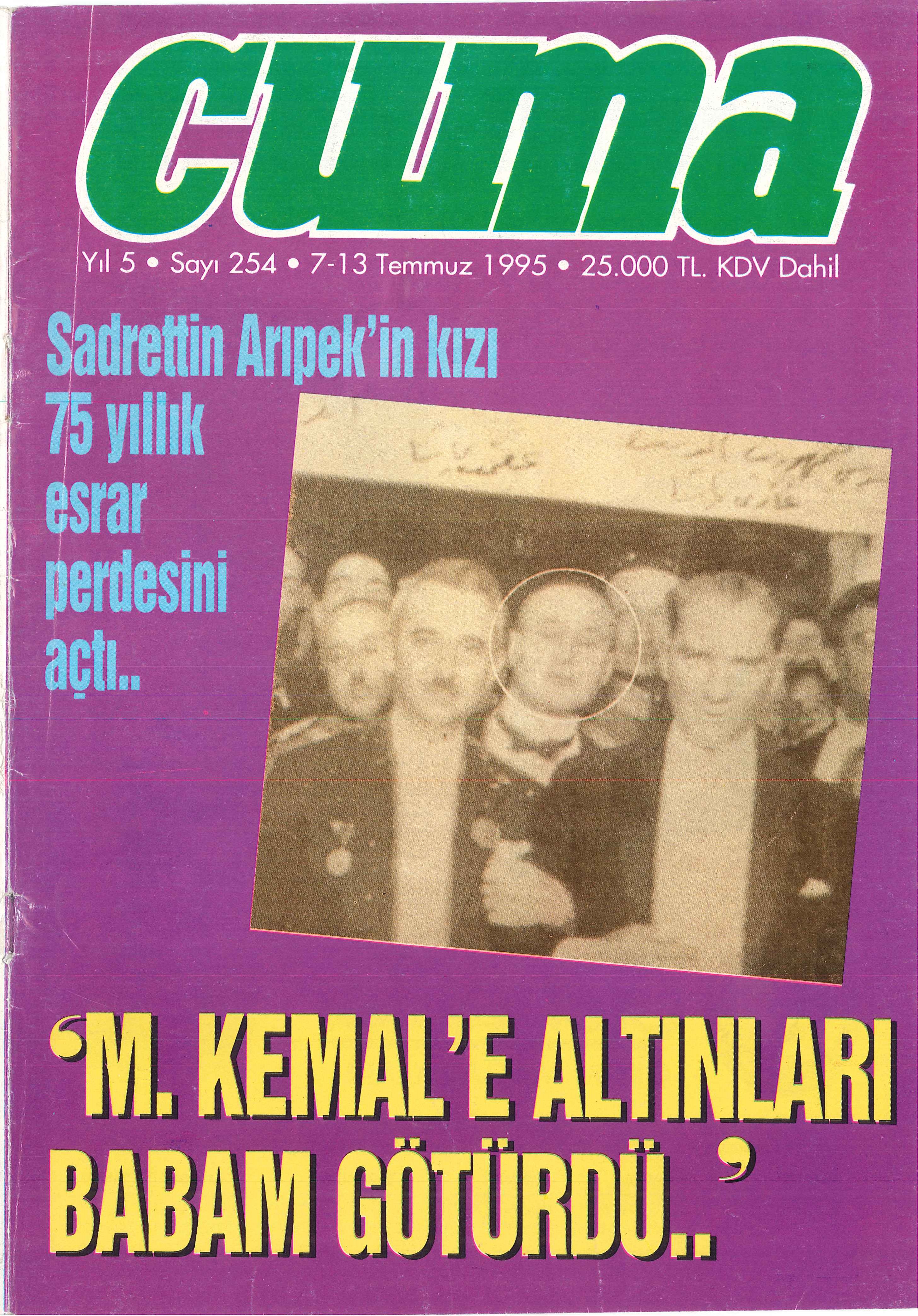 1. Cilt 254. Sayı Kapağı