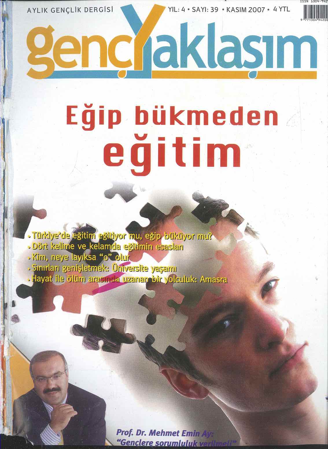 39. Sayı Kapağı