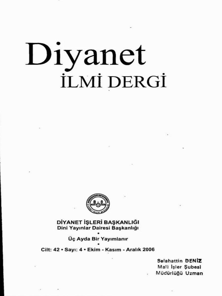 42. Cilt 4. Sayı Kapağı