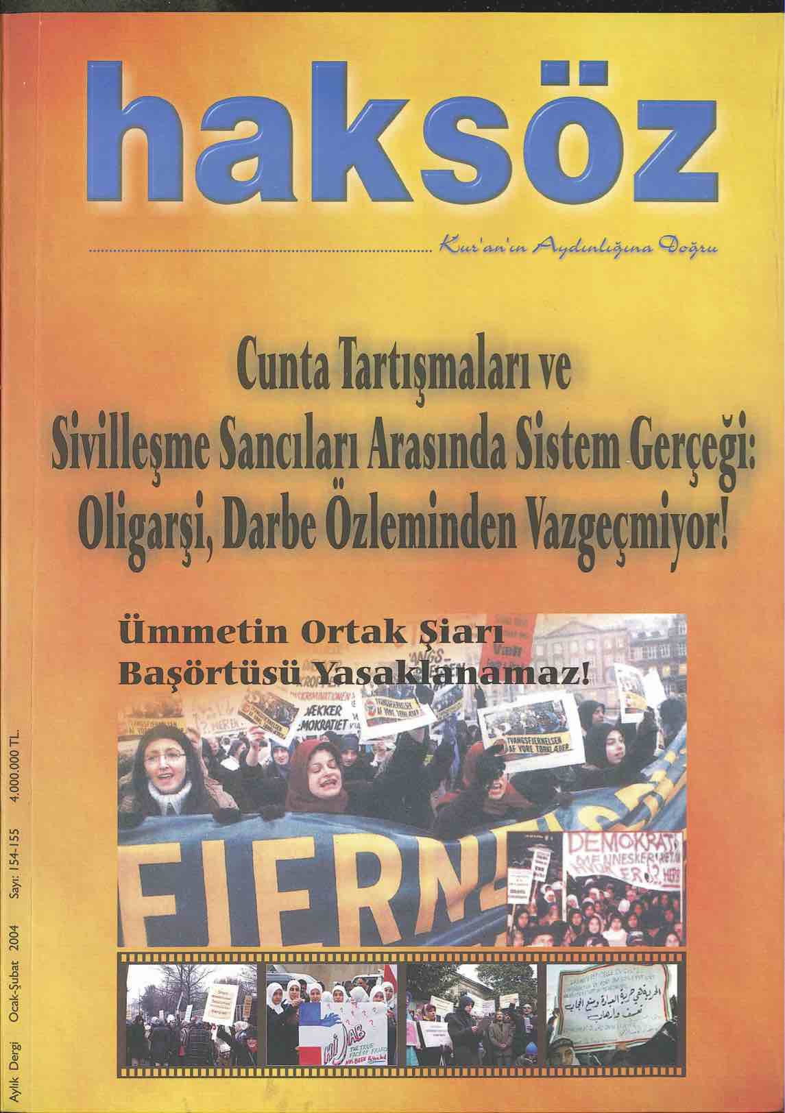 154-155. Sayı Kapağı