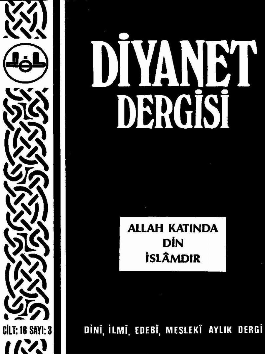 16. Cilt 3. Sayı Kapağı