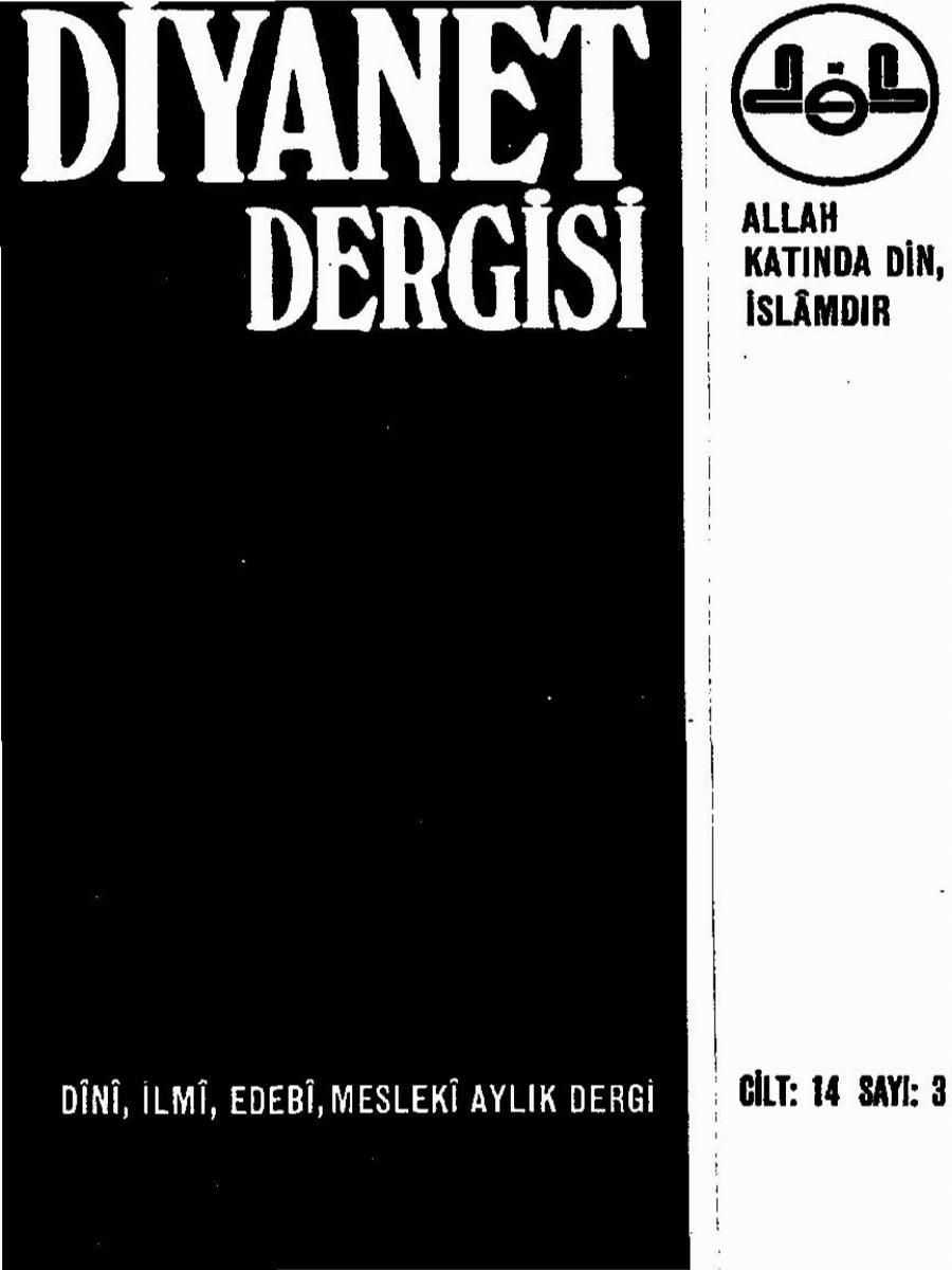 14. Cilt 3. Sayı Kapağı