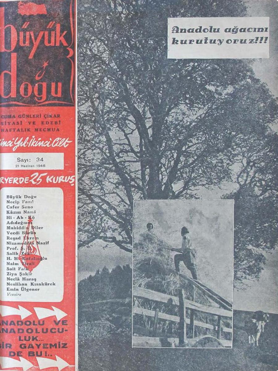 1. Cilt 34. Sayı Kapağı