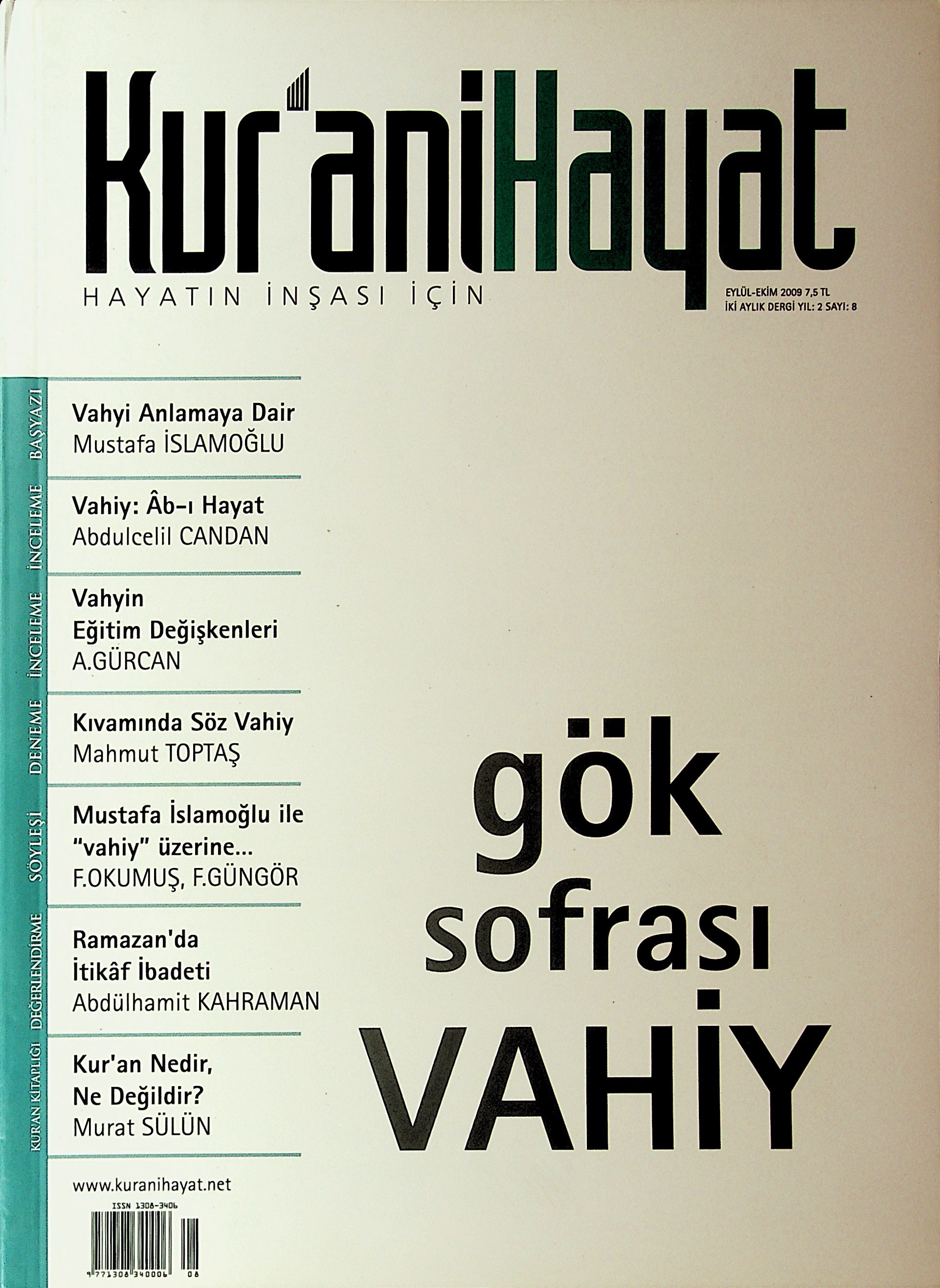 8. Sayı Kapağı