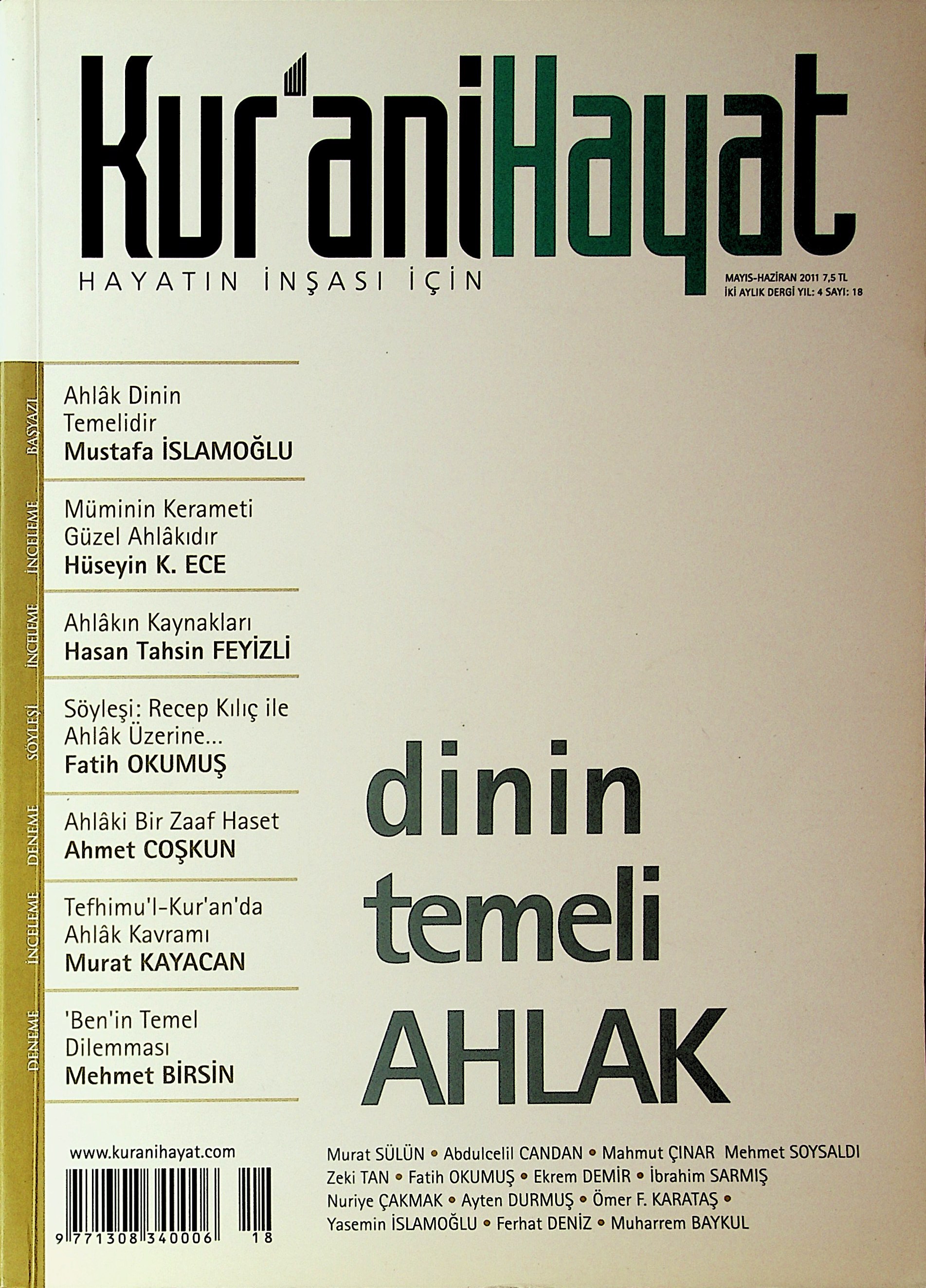 18. Sayı Kapağı