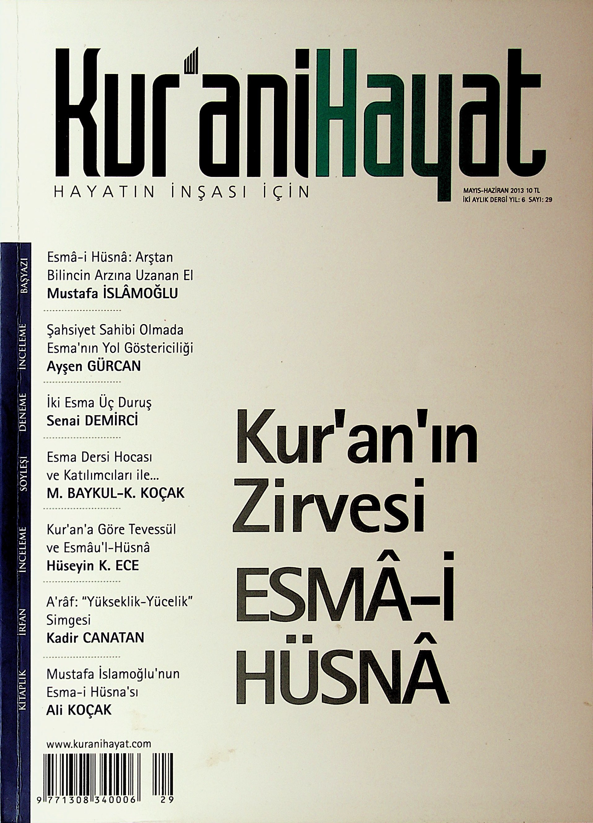29. Sayı Kapağı