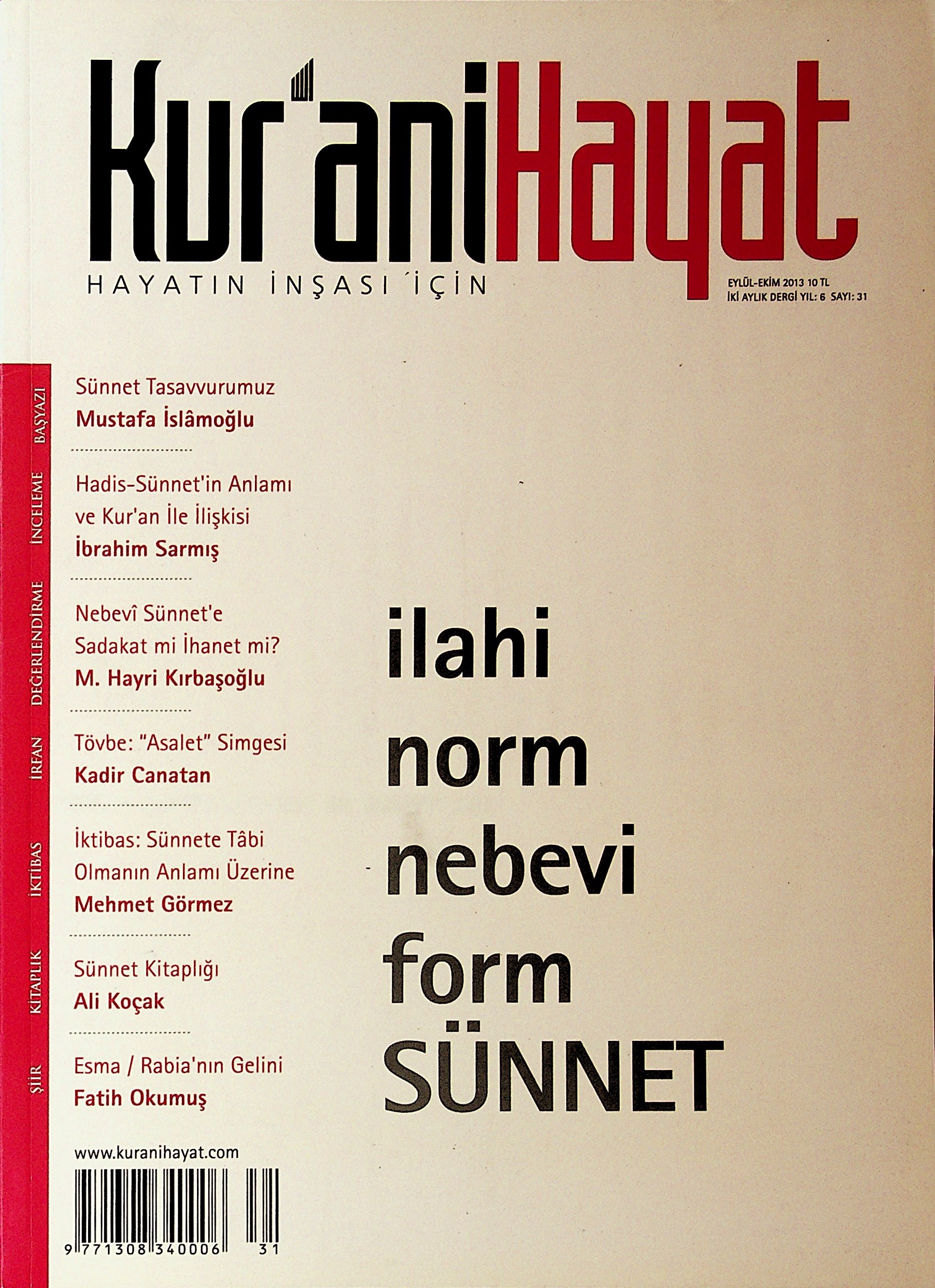 31. Sayı Kapağı
