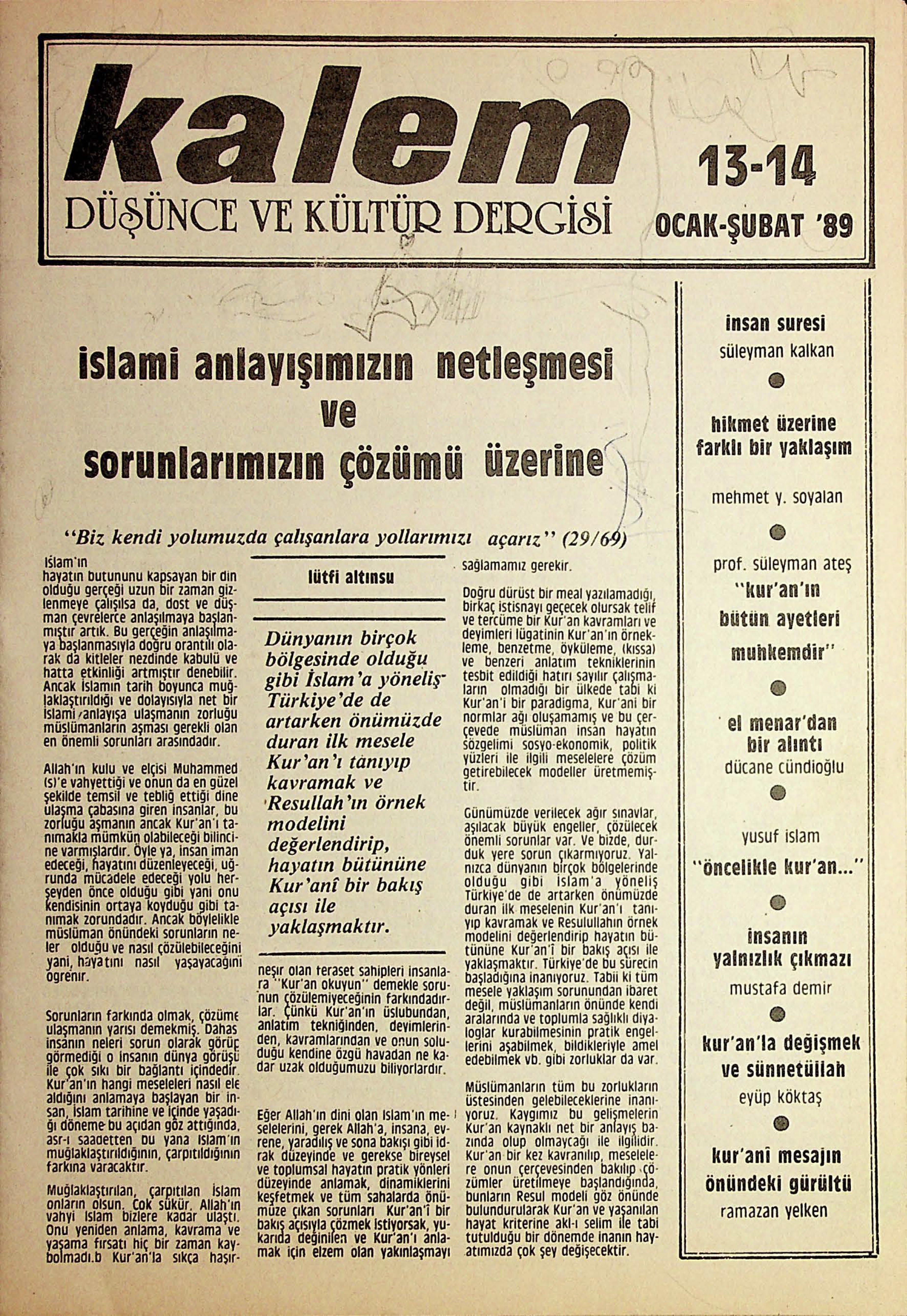 13-14. Sayı Kapağı