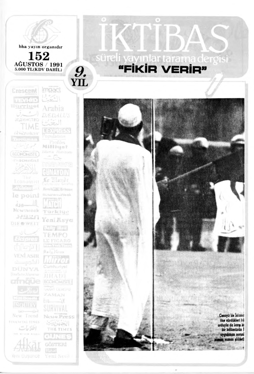 9. Cilt 152. Sayı Kapağı