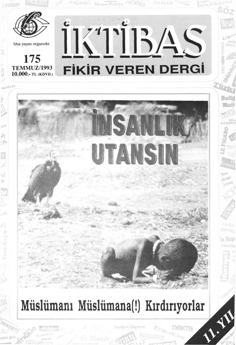 11. Cilt 175. Sayı Kapağı