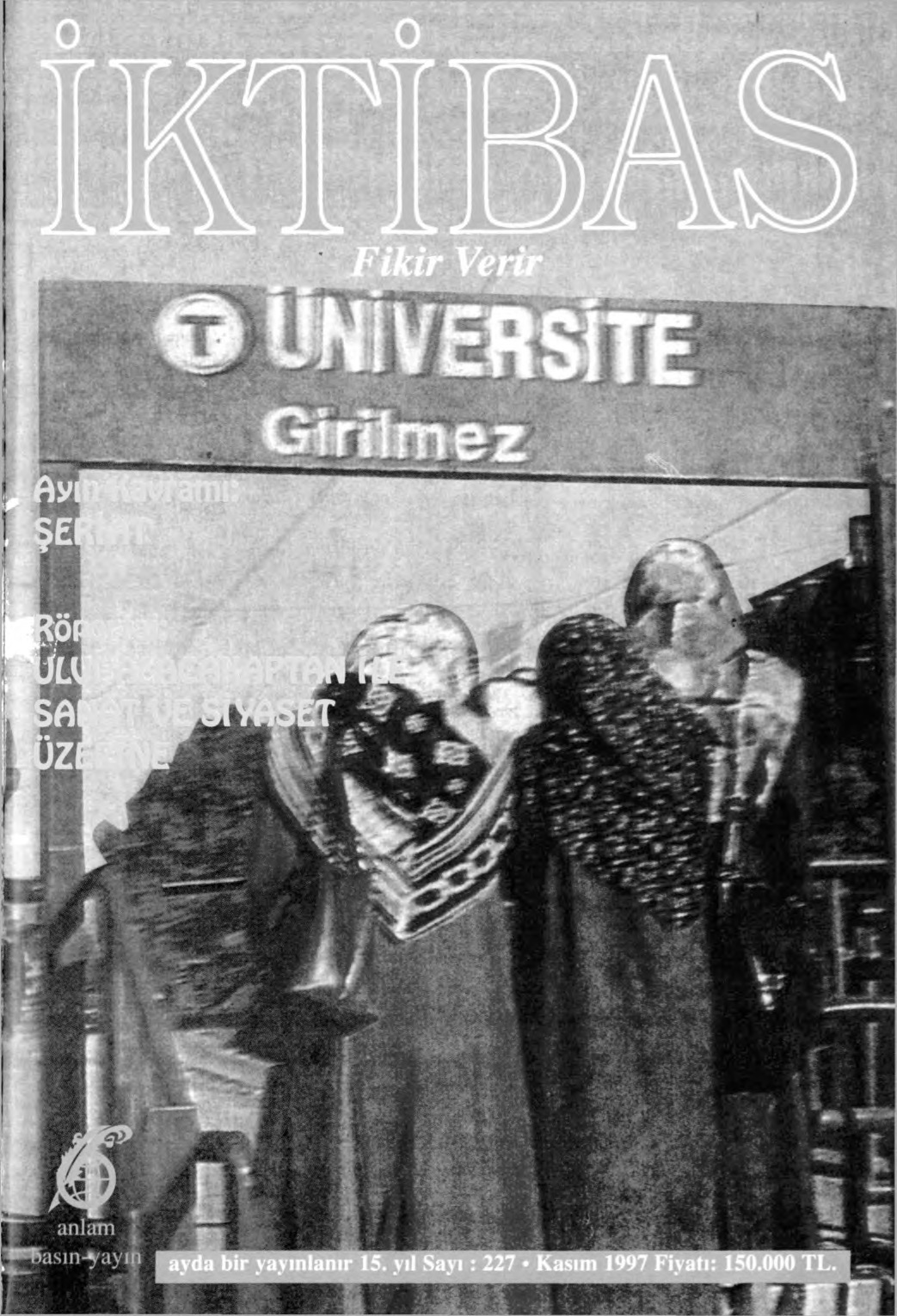 15. Cilt 227. Sayı Kapağı