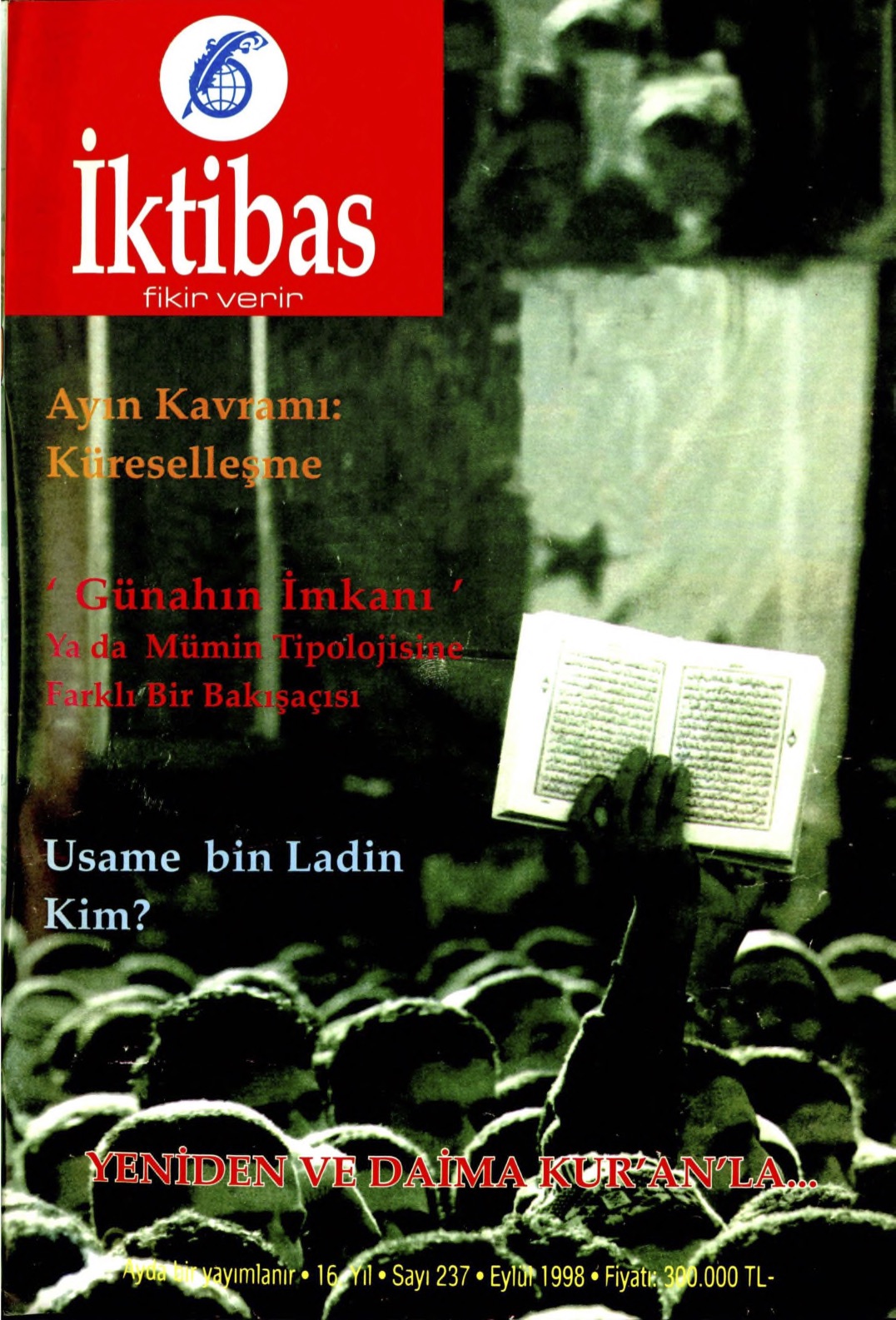 16. Cilt 237. Sayı Kapağı