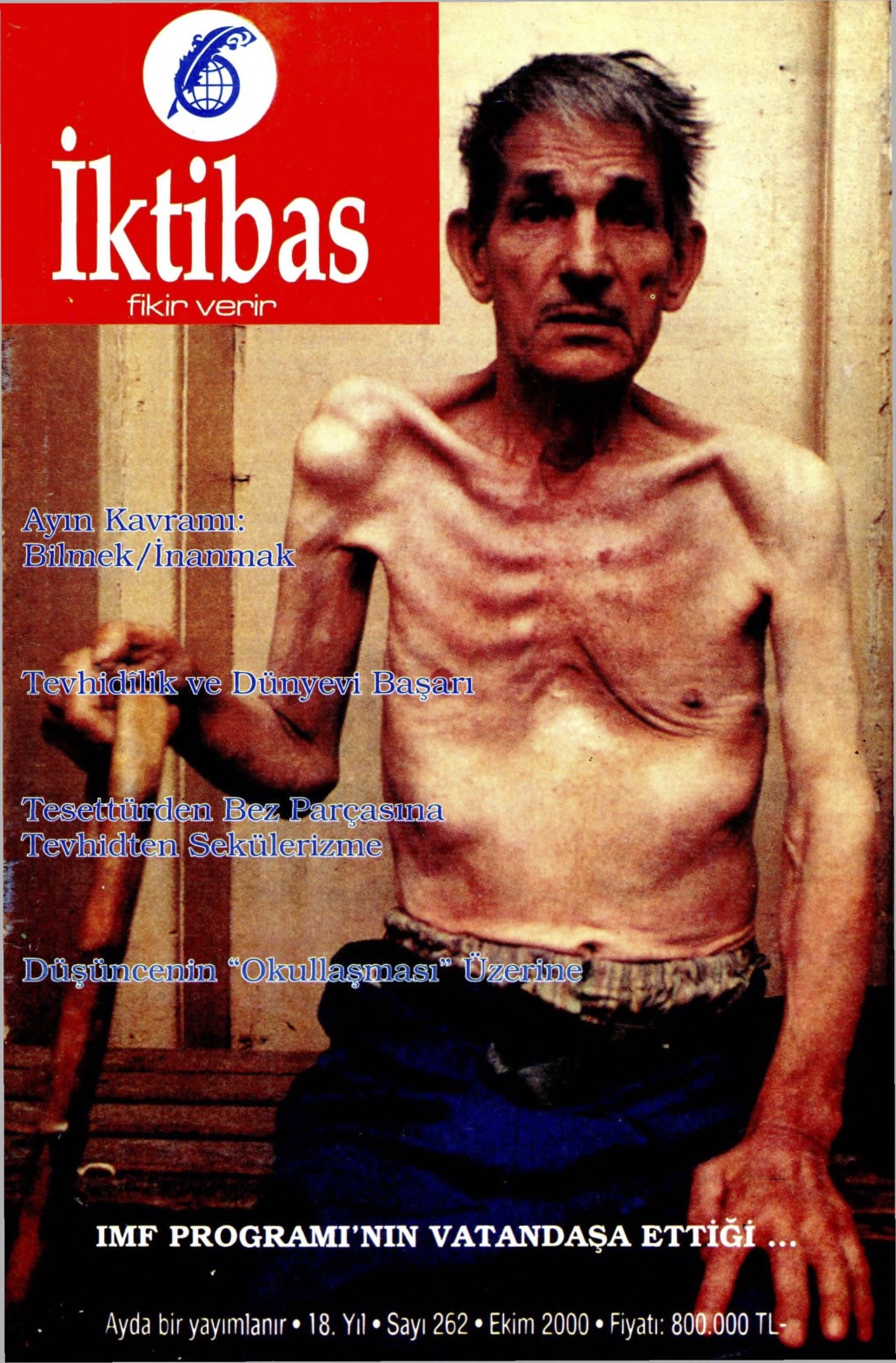 18. Cilt 262. Sayı Kapağı