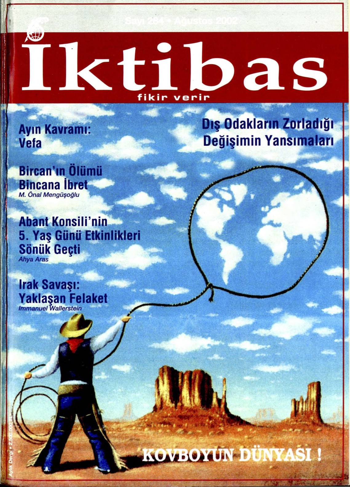 20. Cilt 284. Sayı Kapağı