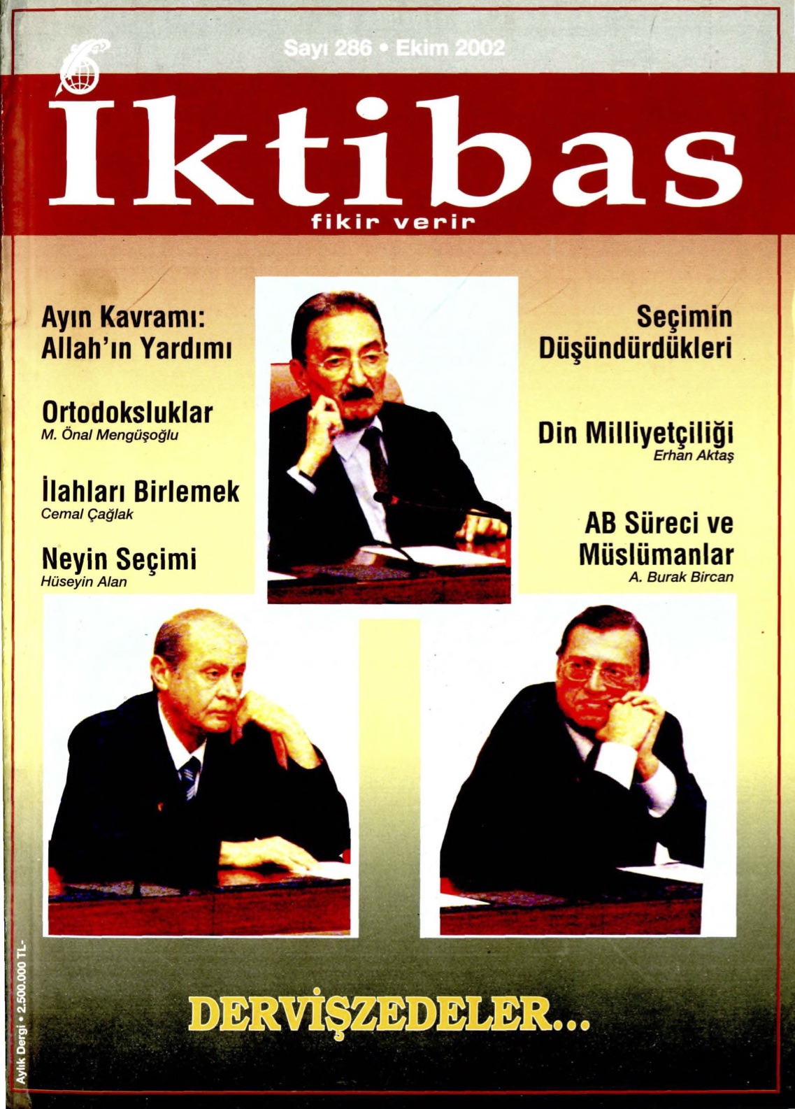 20. Cilt 286. Sayı Kapağı