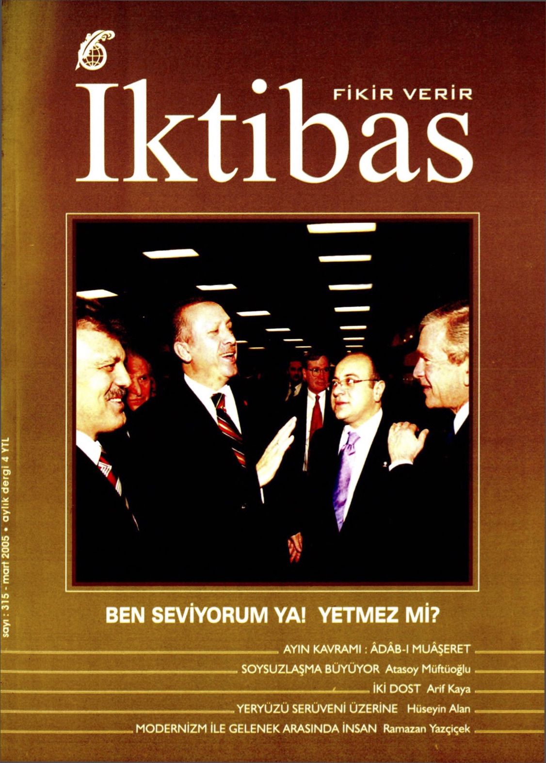 315. Sayı Kapağı