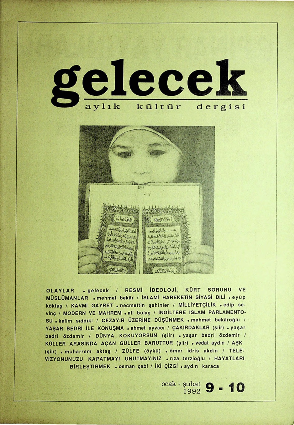 9-10. Sayı Kapağı