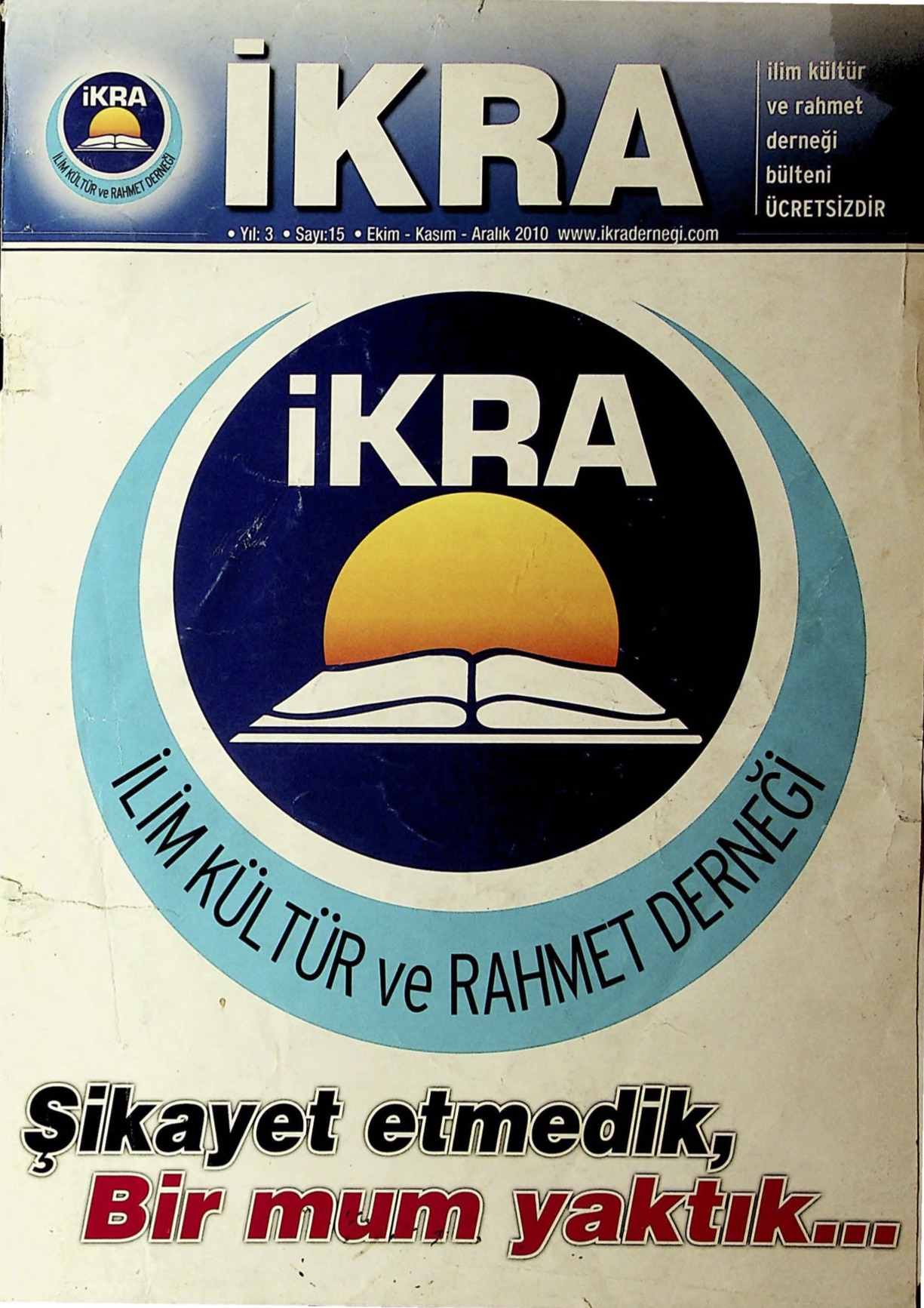15. Sayı Kapağı