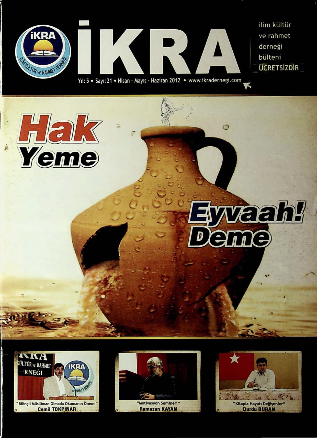 21. Sayı Kapağı