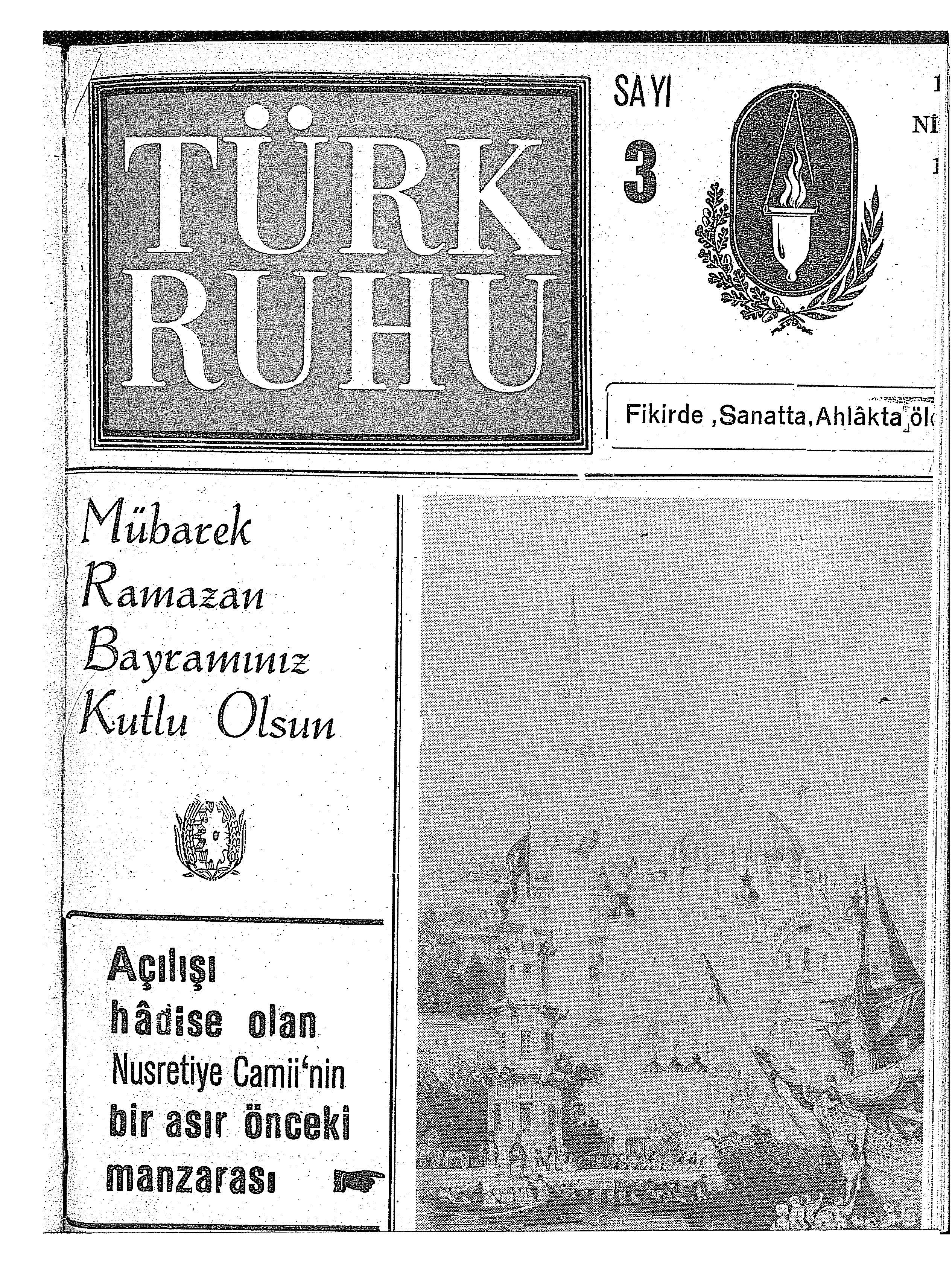 3. Sayı Kapağı
