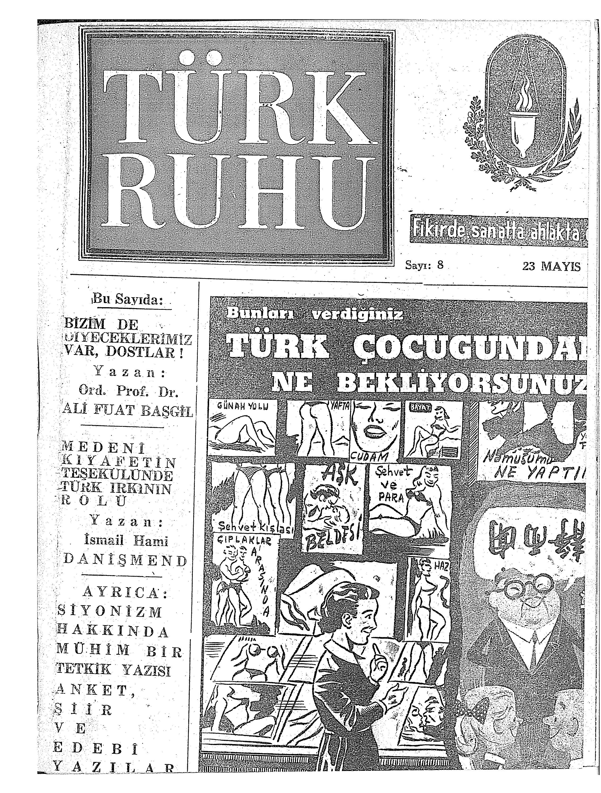 8. Sayı Kapağı