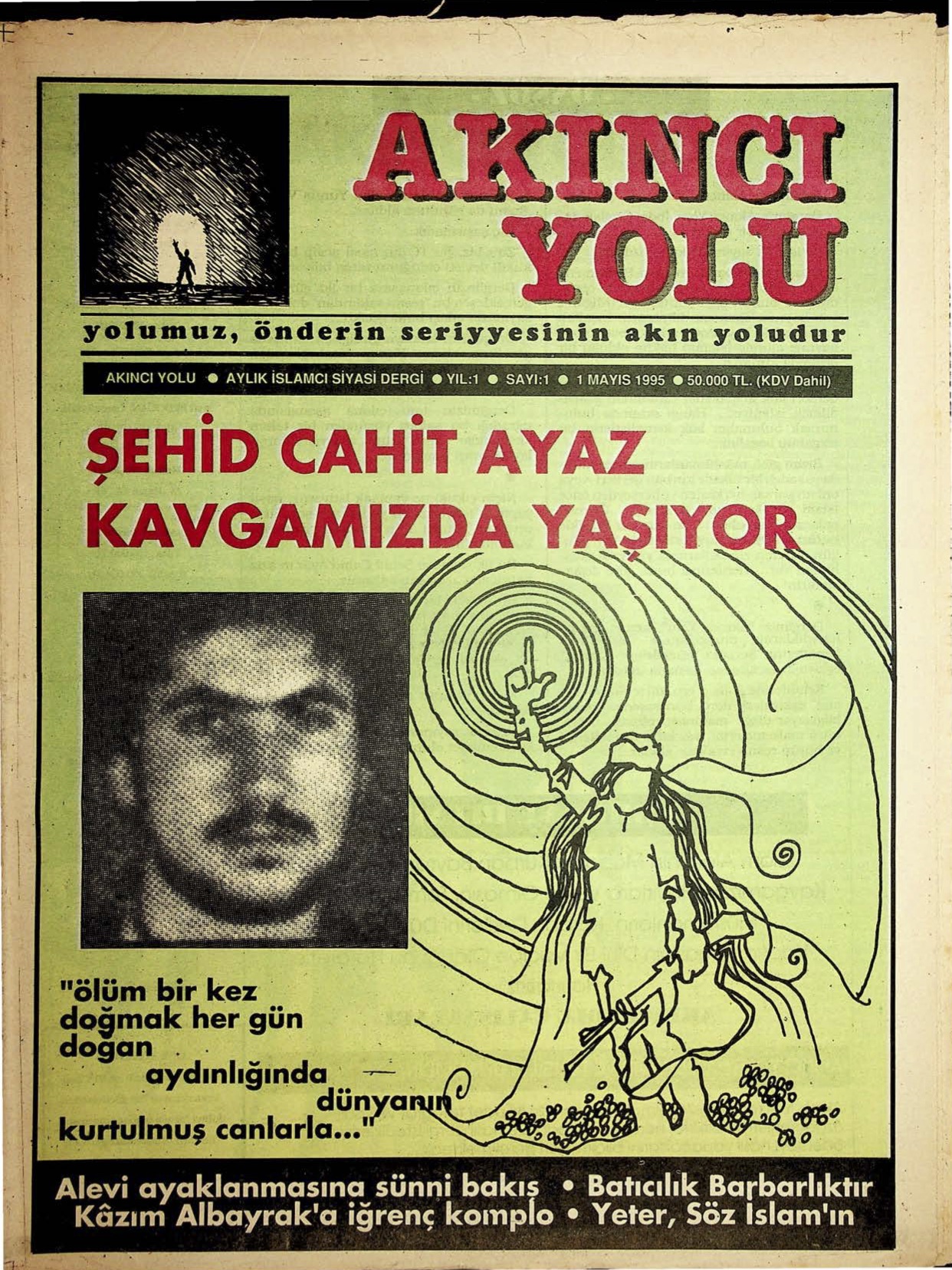 1. Sayı Kapağı