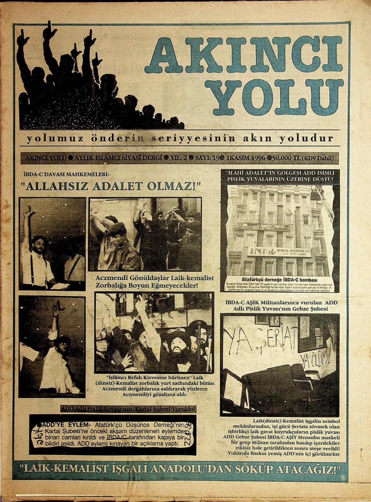 19. Sayı Kapağı