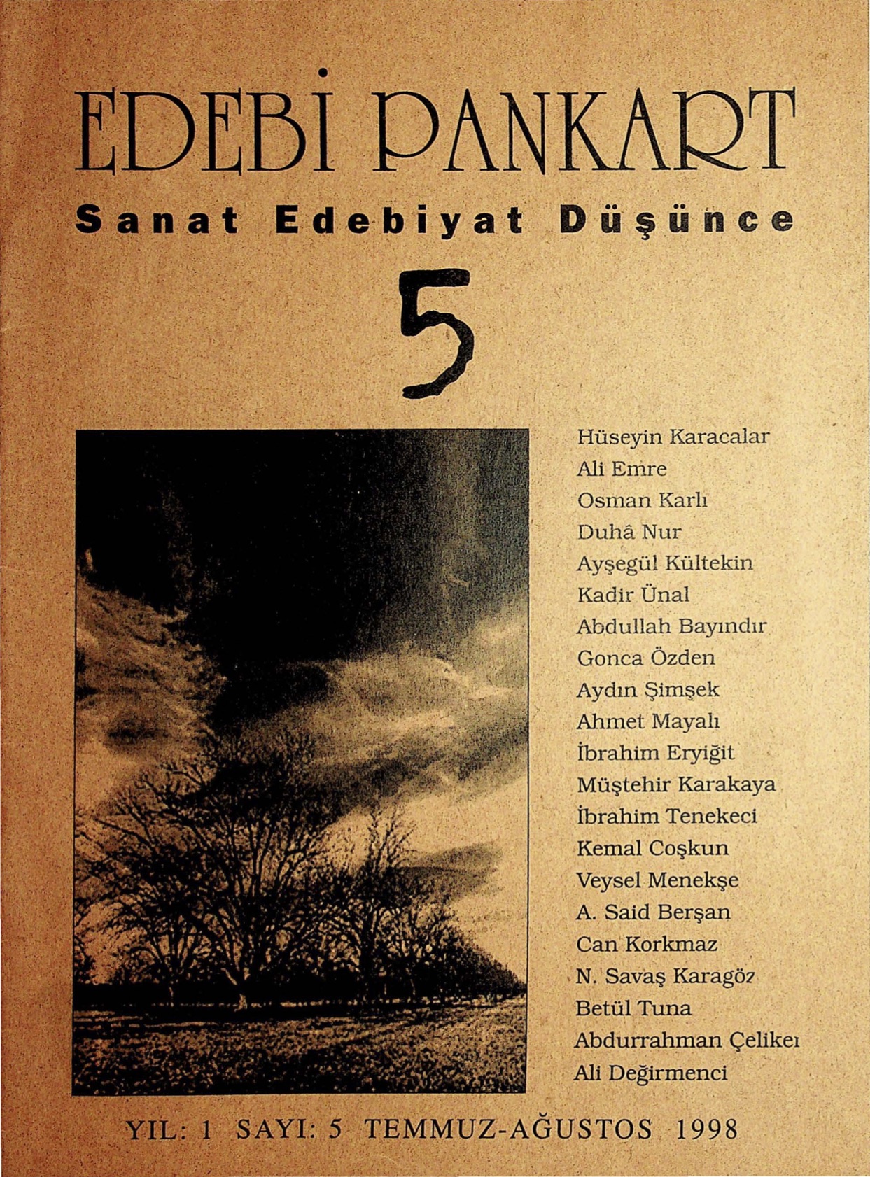 5. Sayı Kapağı