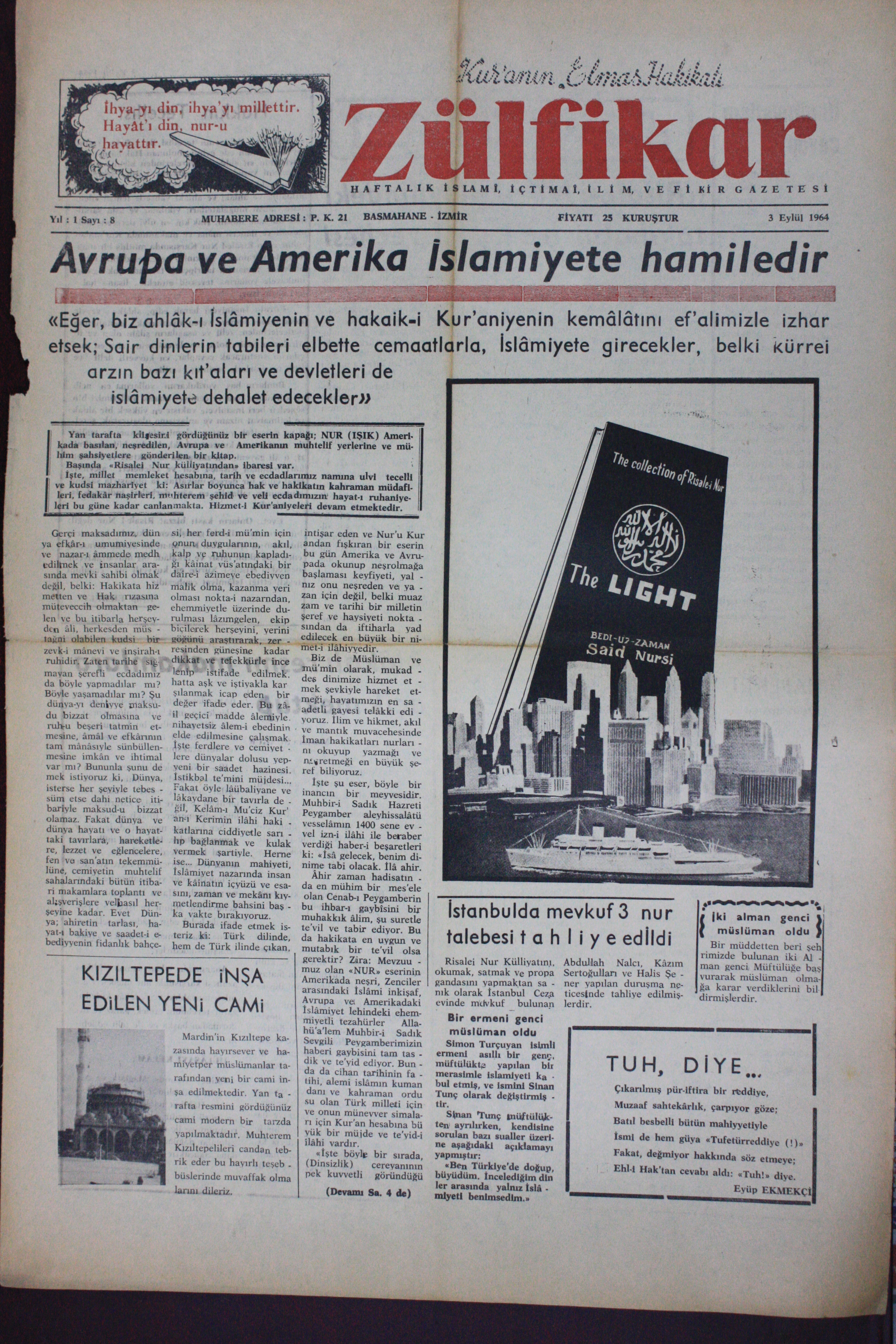 8. Sayı Kapağı