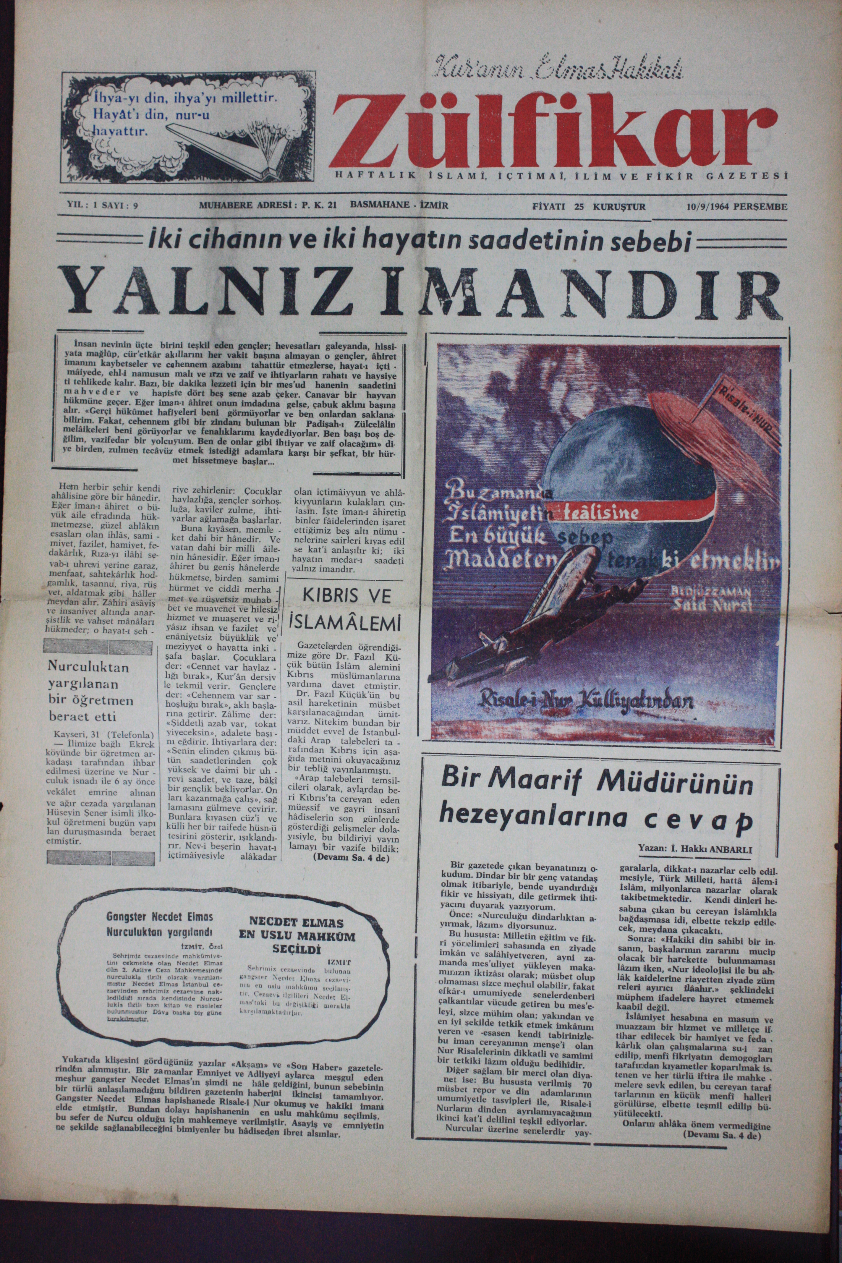 9. Sayı Kapağı
