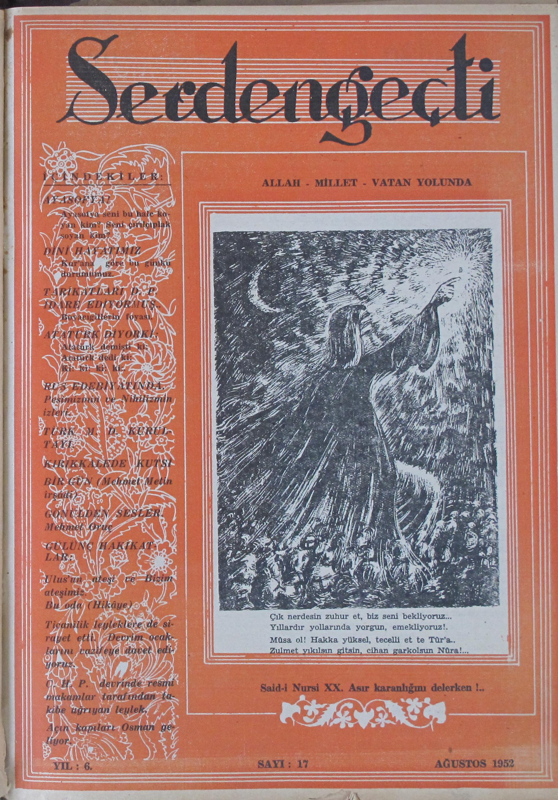 6. Cilt 17. Sayı Kapağı