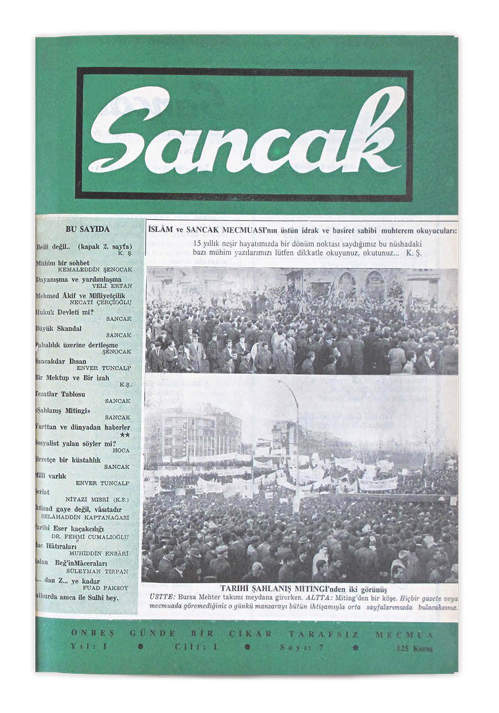 7. Sayı Kapağı